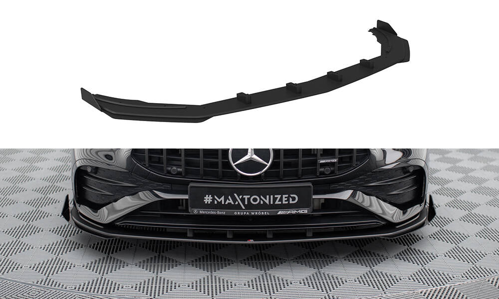 Street Pro Frontlippe für +Flaps für + Flaps Mercedes-AMG A35 W177 Facelift
