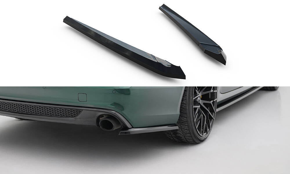 Flaps V2 Heckansatz Flaps Heckansatz für Audi A6 S-line Avant C7