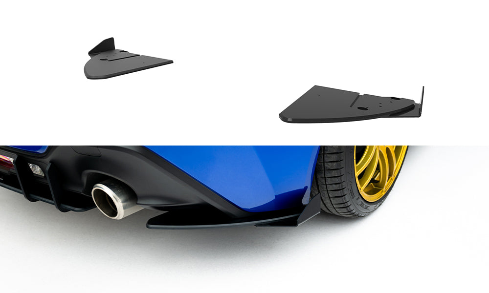 Street Pro Heck Ansatz Flaps Diffusor V1 + Flaps für Subaru BRZ Mk2