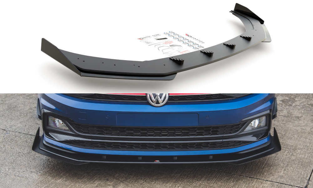 Street Pro Frontlippe für +Flaps für Volkswagen Polo GTI Mk6
