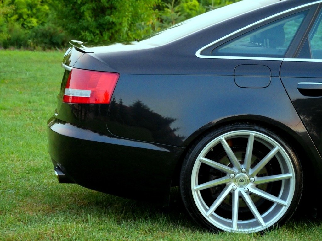 Spoiler CAP für Audi A6 S-line C6 Limousine