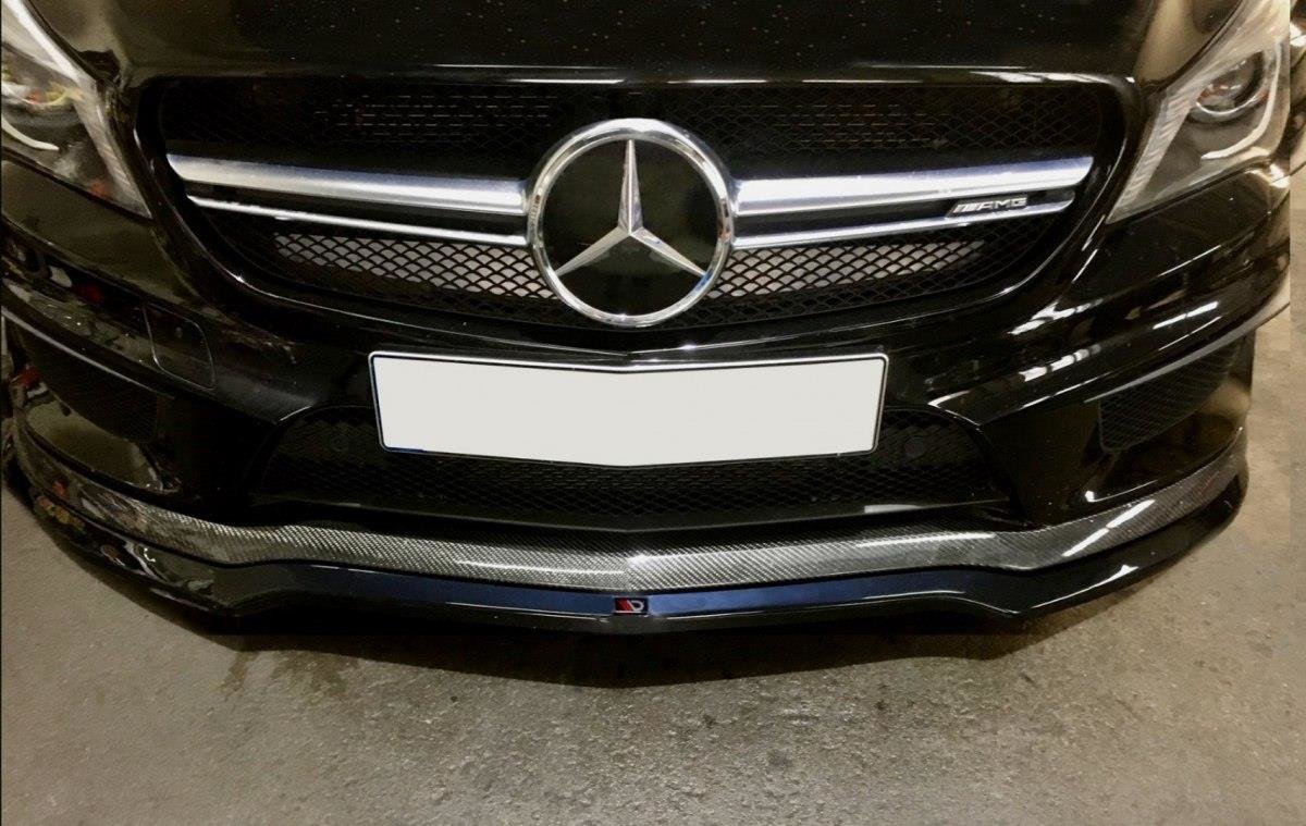 Frontlippe V1 für MERCEDES CLA 45 AMG C117 (vor Facelift)