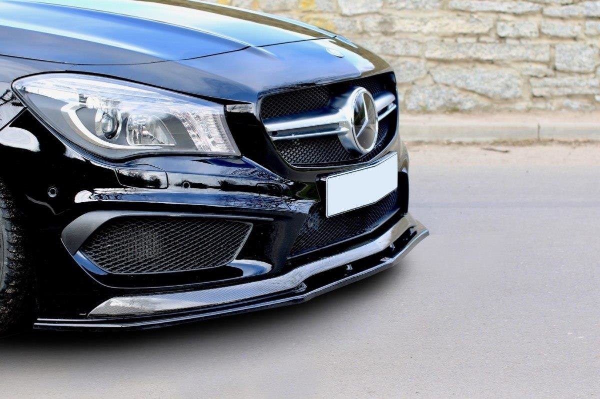 Frontlippe V2 für MERCEDES CLA 45 AMG C117 (vor Facelift)