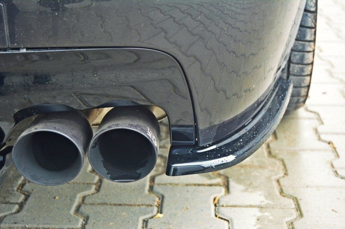 Flaps Heckansatz Diffusor für BMW 5er F11 M Paket (mit zwei Doppel Endstücken)