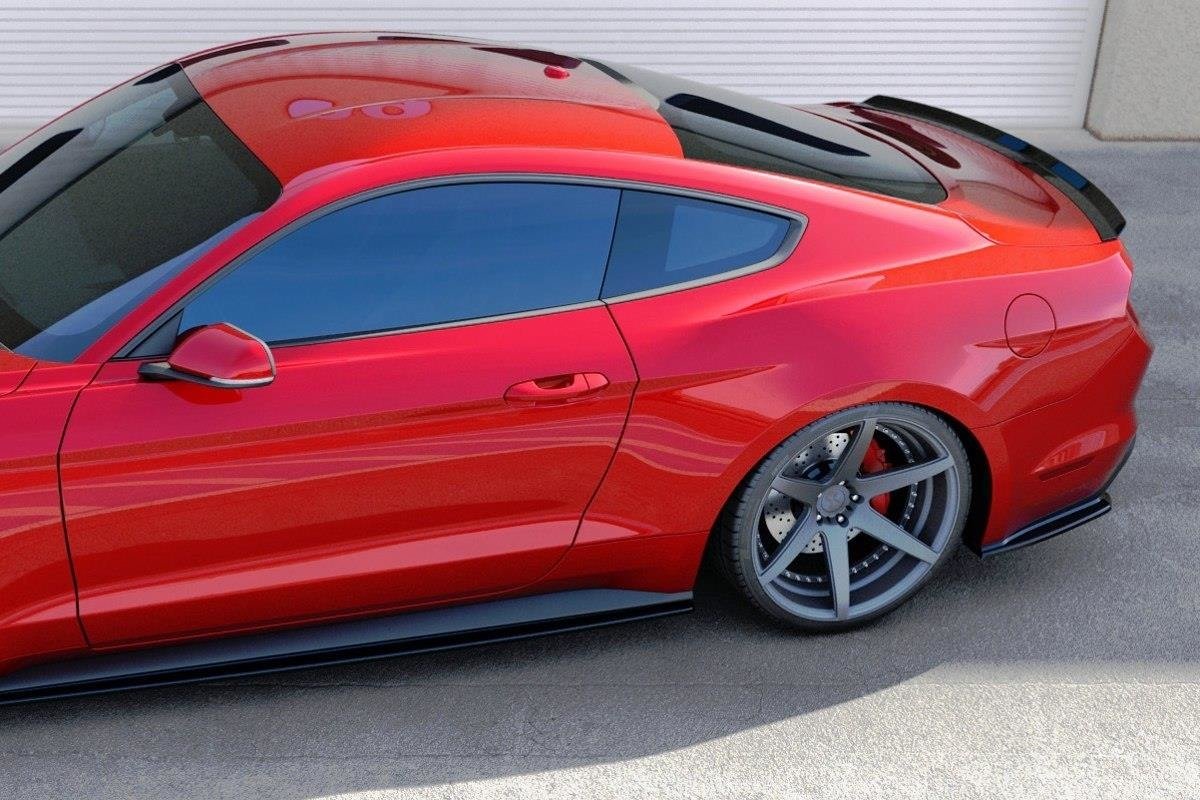 Heck Ansatz Flaps Diffusor für Ford Mustang Mk6