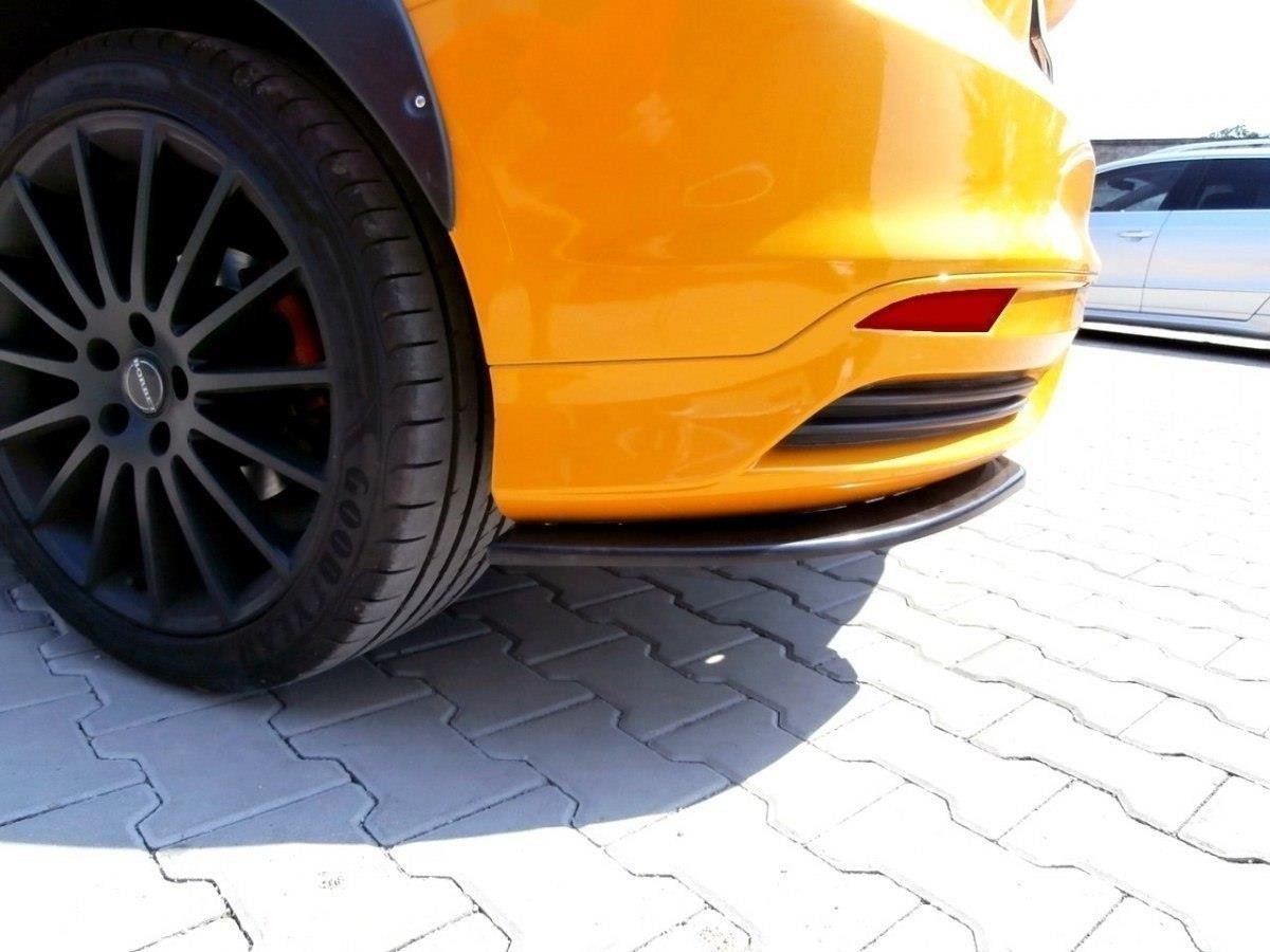 Heck Ansatz Flaps Diffusor für Ford Focus ST Mk3 Hatchback