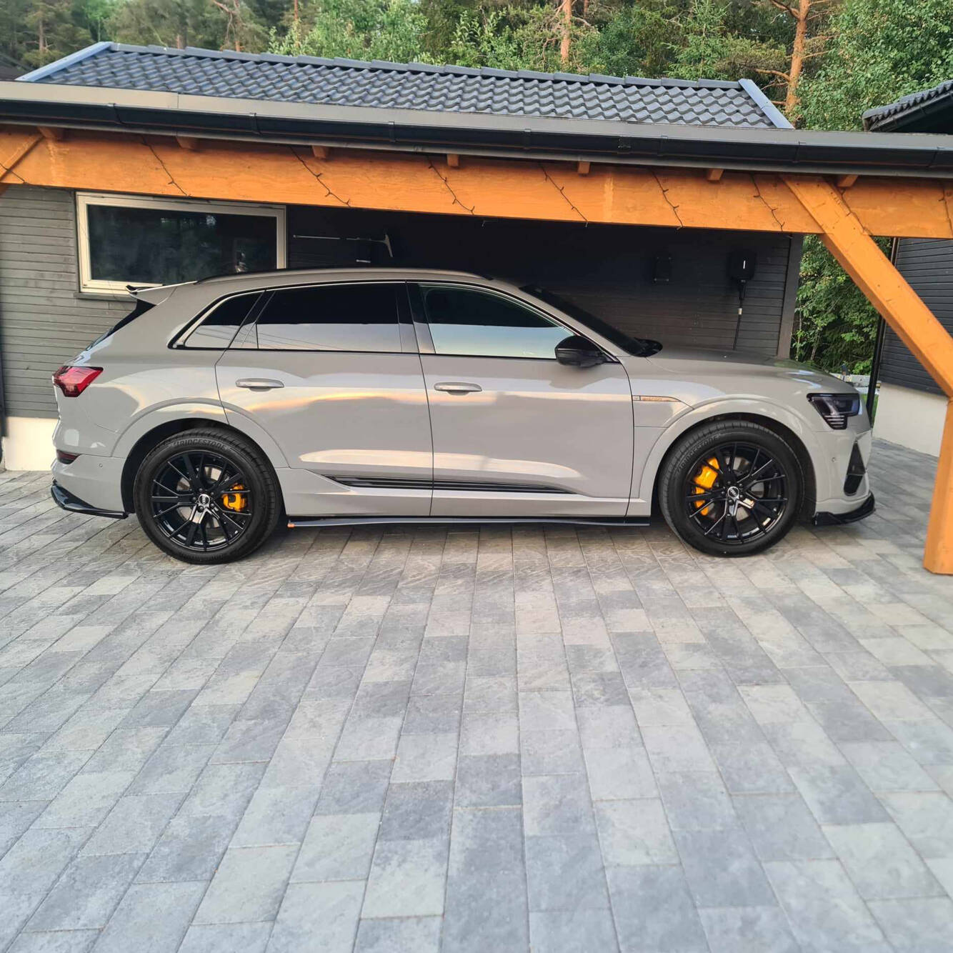 Seitenschweller Ansatz für Audi e-Tron S-Line