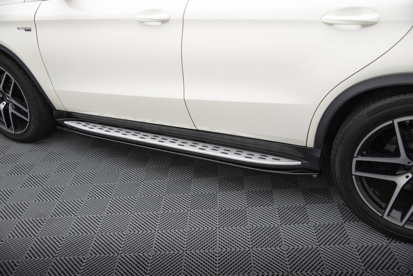 Seitenschweller Ansatz für Mercedes-Benz GLE Coupe 43 AMG / AMG-Line C292