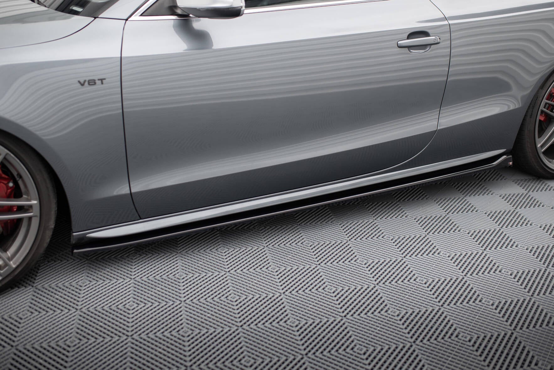 Seitenschweller V2 Ansatz für Audi S5 / A5 S-Line Coupe 8T