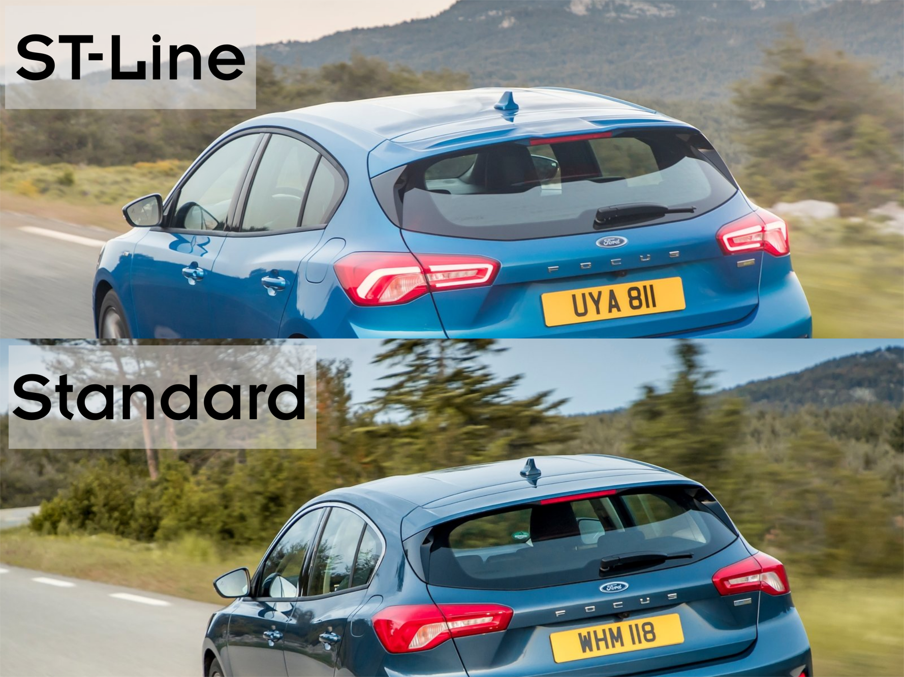 Spoiler V2 für Ford Focus Hatchback ST-Line Mk4