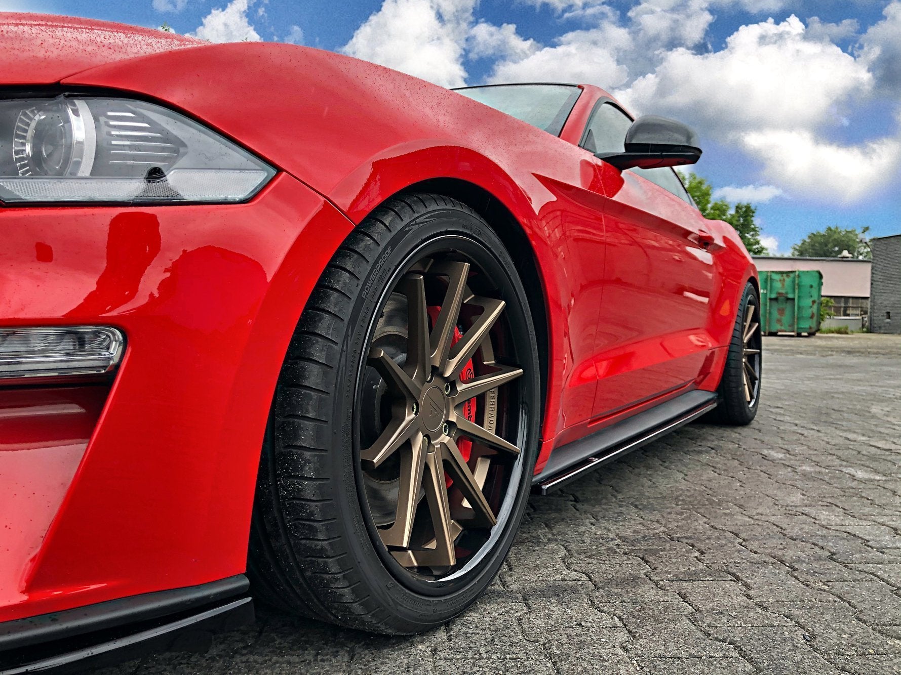 Seitenschweller Ansatz für Ford Mustang Mk. 6 Facelift