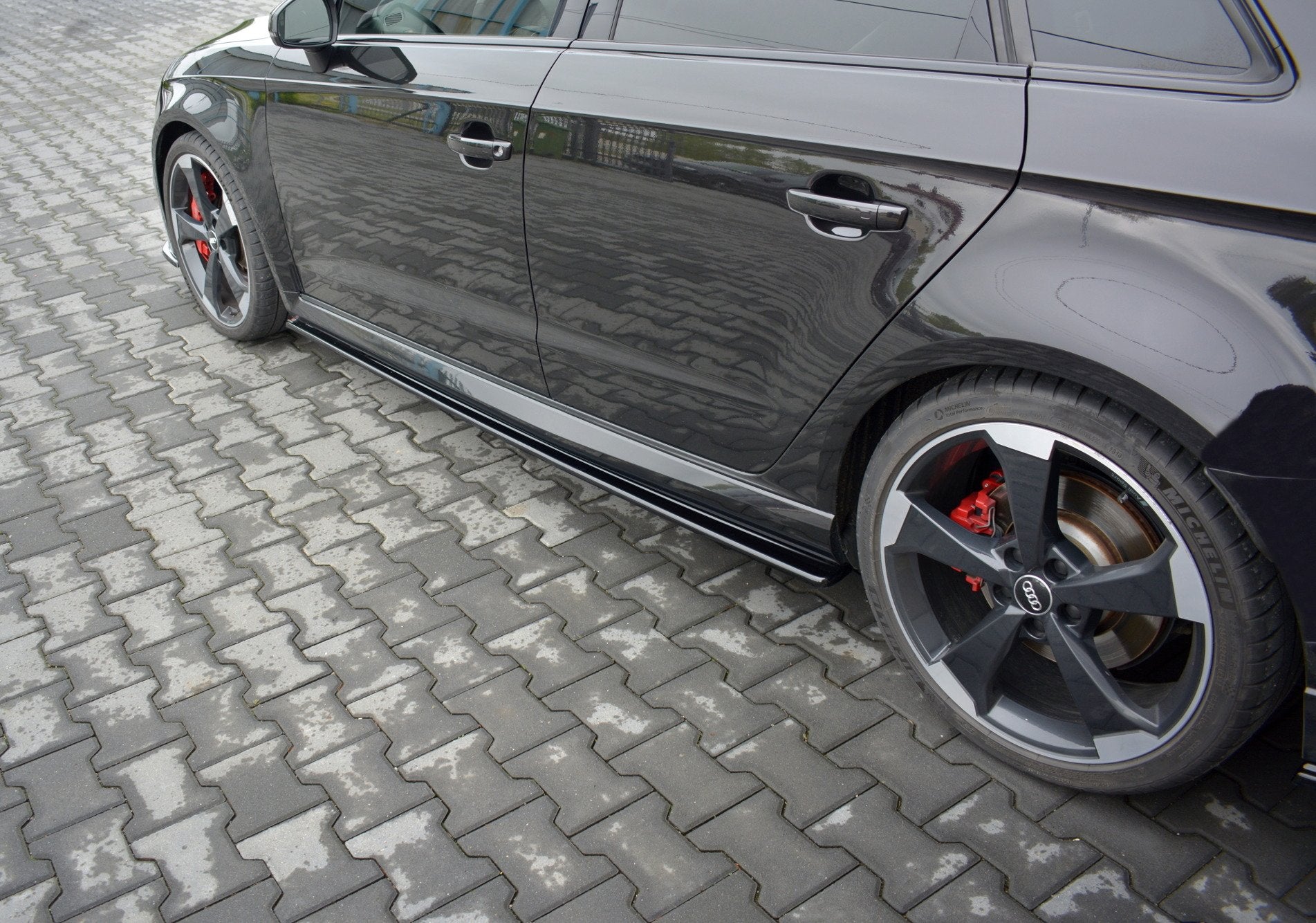 Seitenschweller Ansatz für Audi RS3 8V FL Sportback