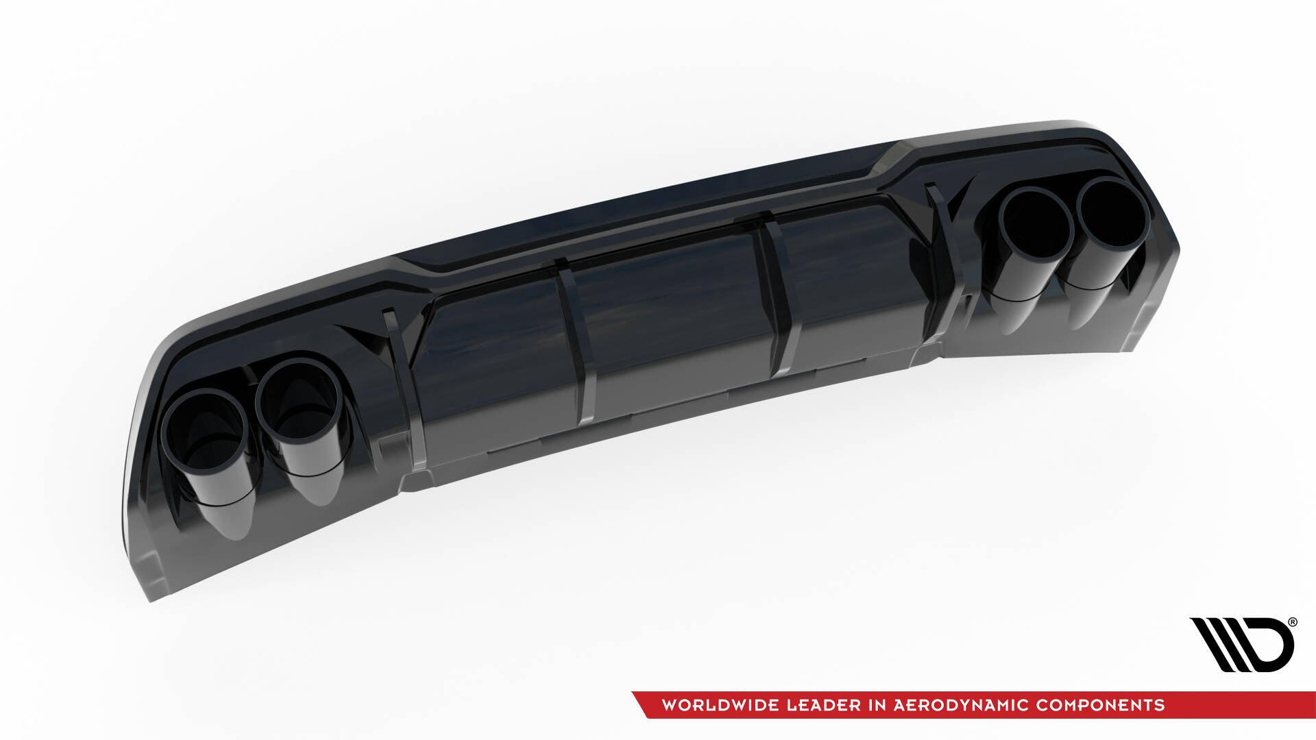 Diffusor Heck Ansatz + Endrohre für Cupra Formentor Mk1 Facelift