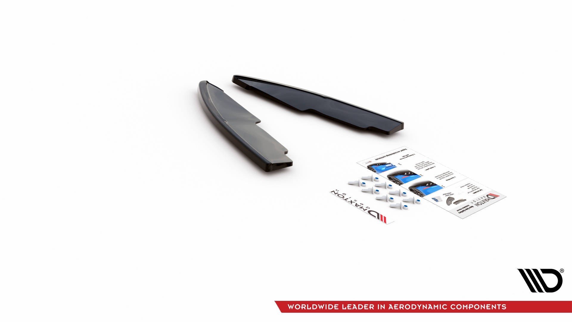 Heck Ansatz Flaps Diffusor für Ford Kuga ST-Line Mk3