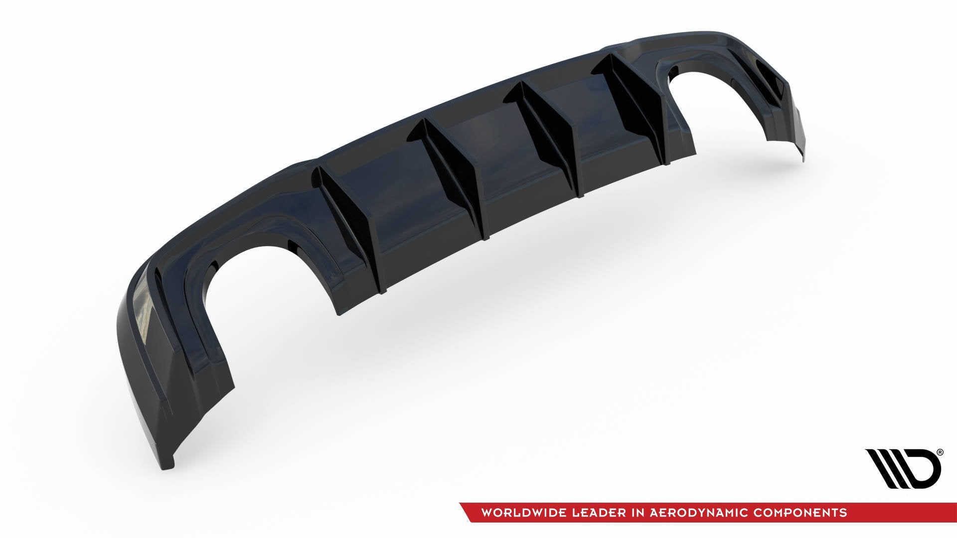Diffusor V2 Heck Ansatz für Audi RS3 8V Sportback Facelift