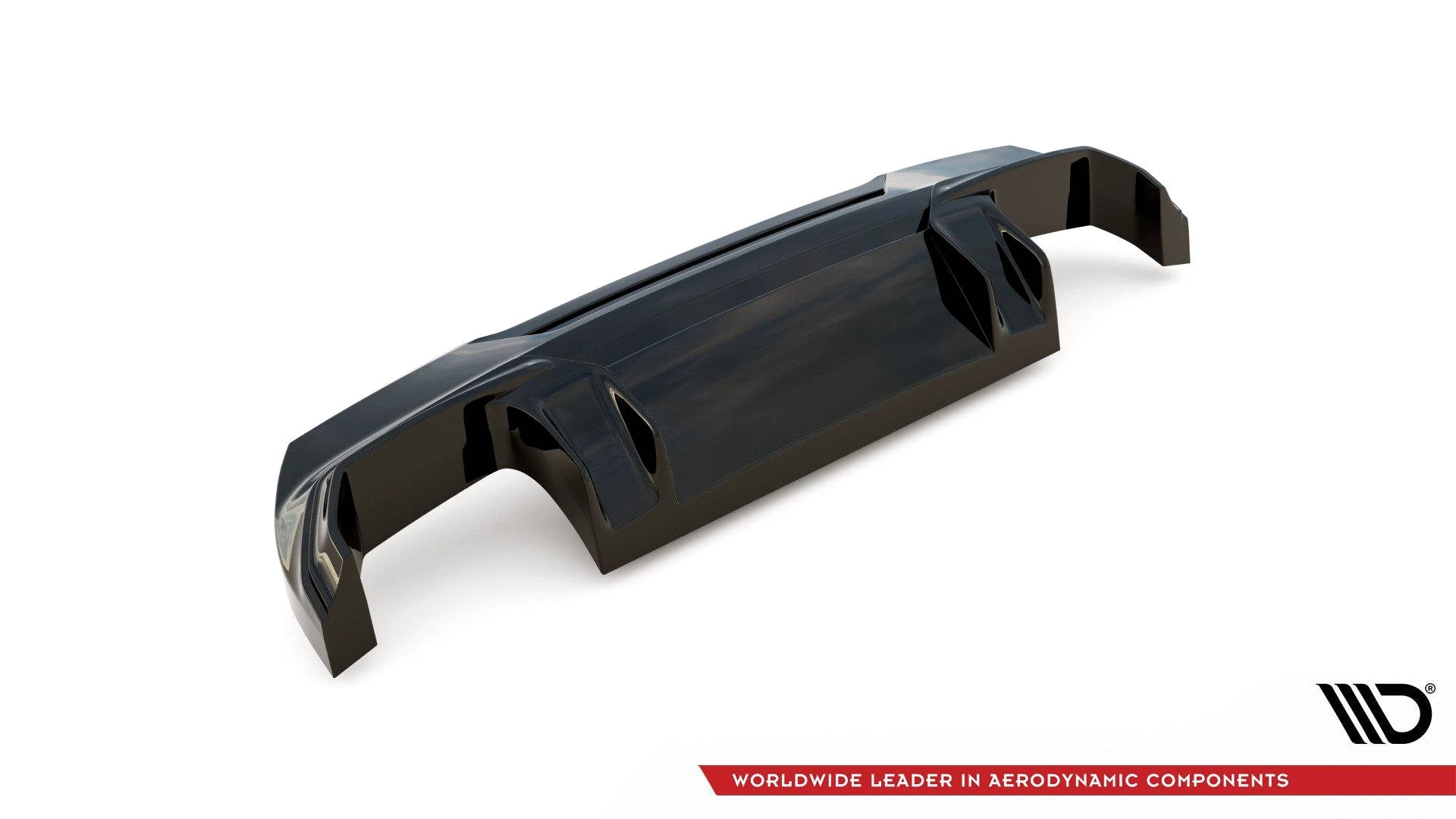 Diffusor V2 Heck Ansatz für + Milltek Sport Auspuffverlängerung BMW 1er F40 M135i