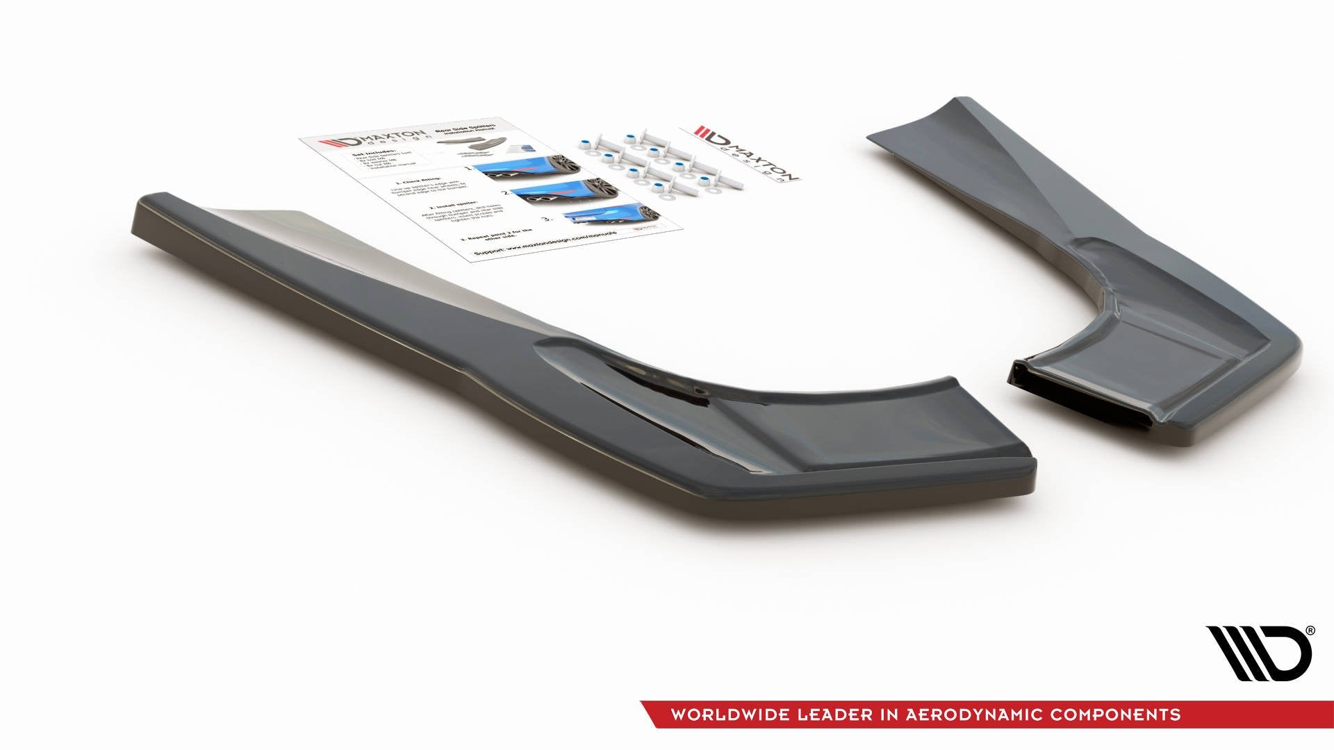 Heck Ansatz Flaps Diffusor für Mercedes-AMG CLA 35 Aero / 45 Aero C118