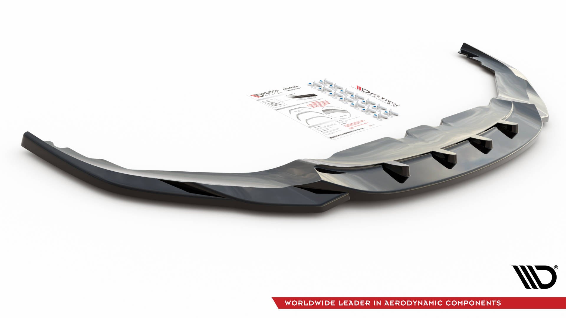 Frontlippe V4 für BMW 8 Coupe M - Paket G15 / 8 Gran Coupe M - Paket G16