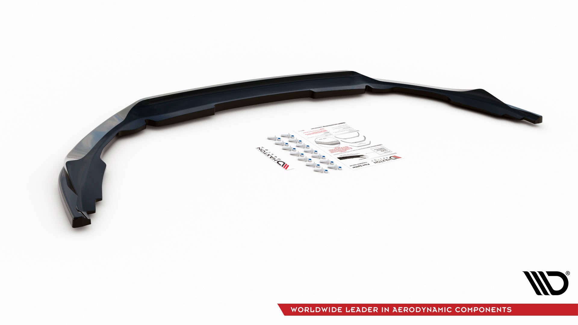 Frontlippe V1 für Ford Mondeo ST-Line Mk5 Facelift schwarz matt