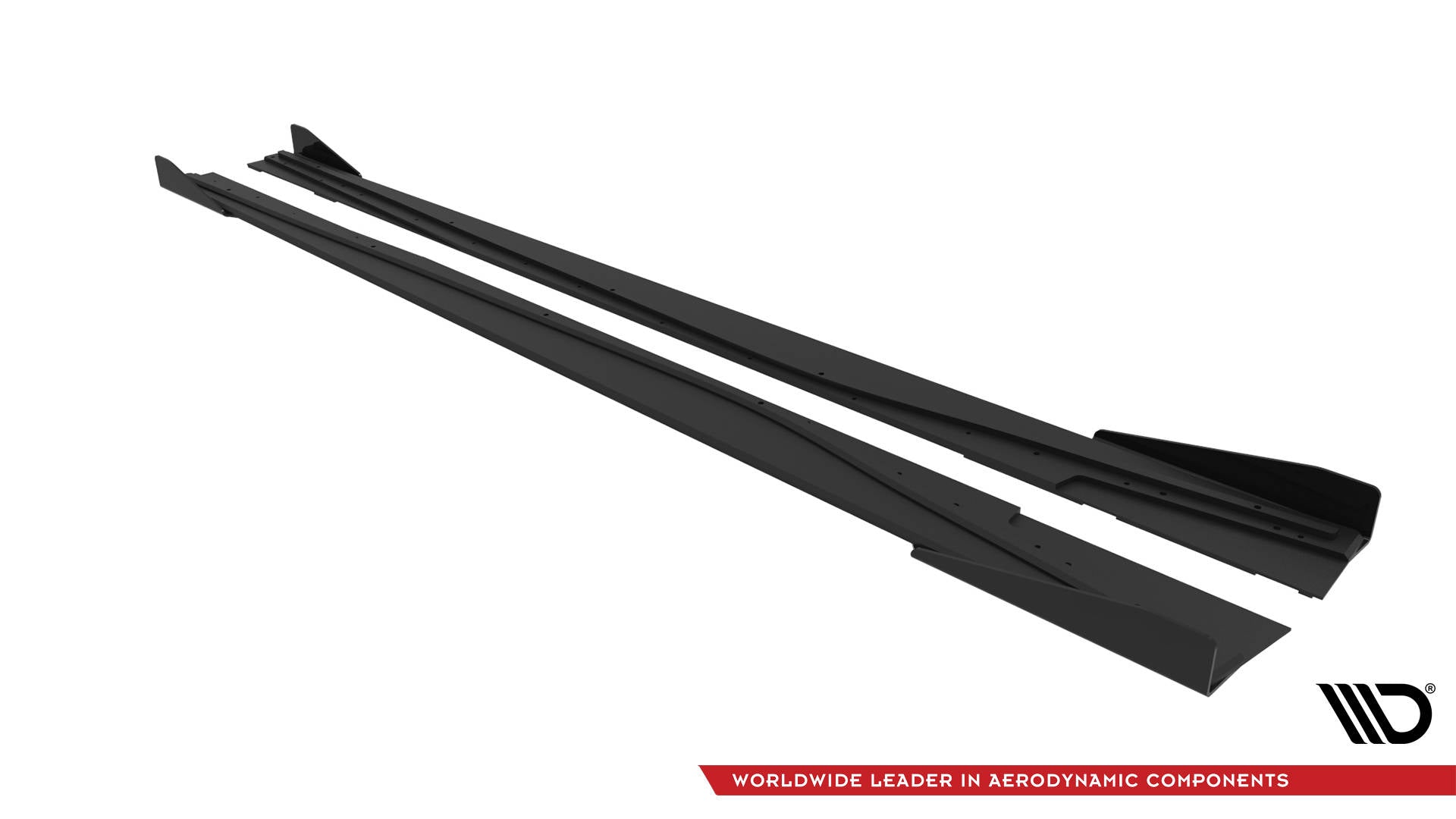 Street Pro Seitenschweller Ansatz für + Flaps Mercedes-Benz A AMG-Line W176 Facelift