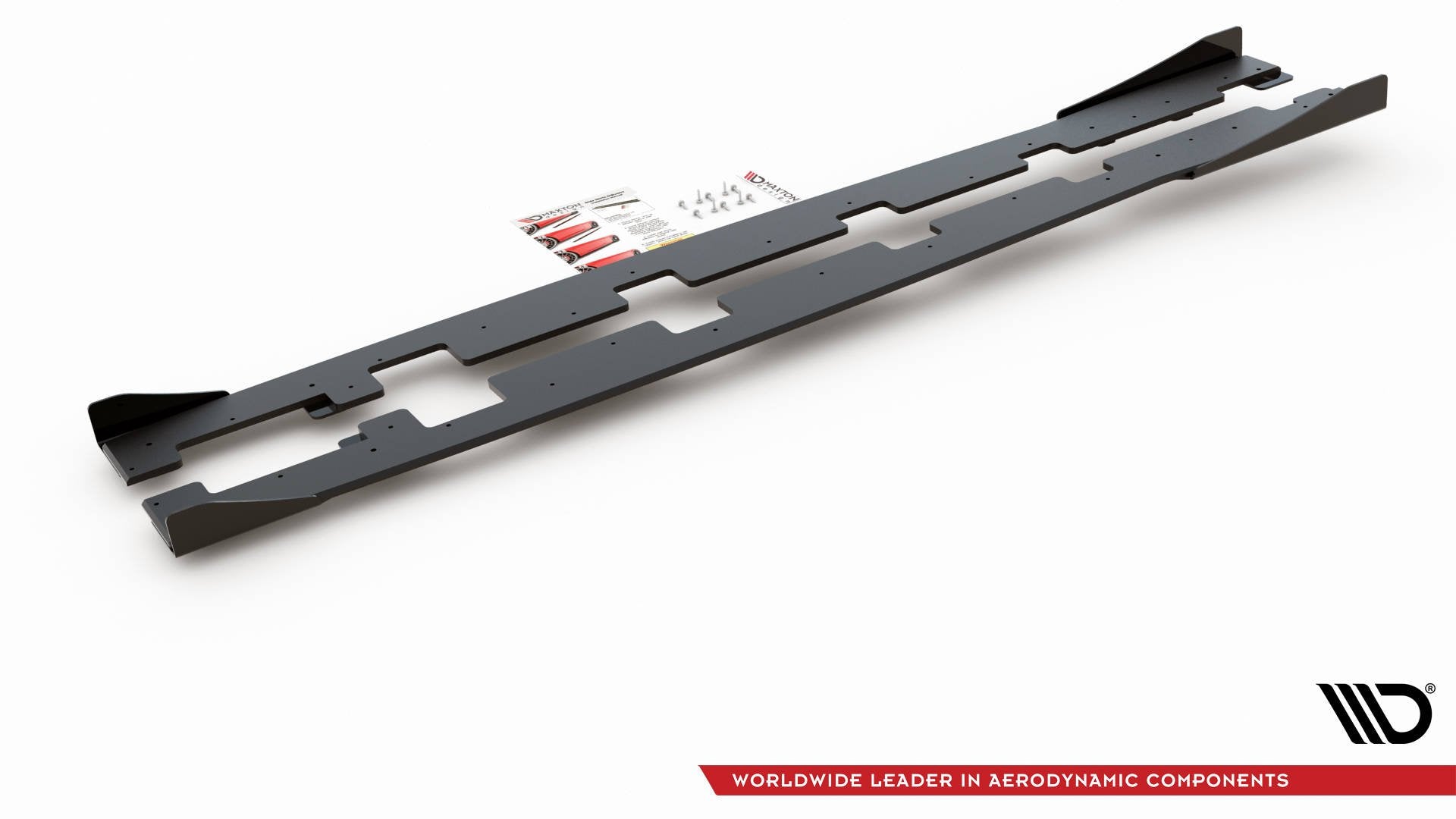 Street Pro Seitenschweller Ansatz für + Flaps Ford Focus RS Mk3