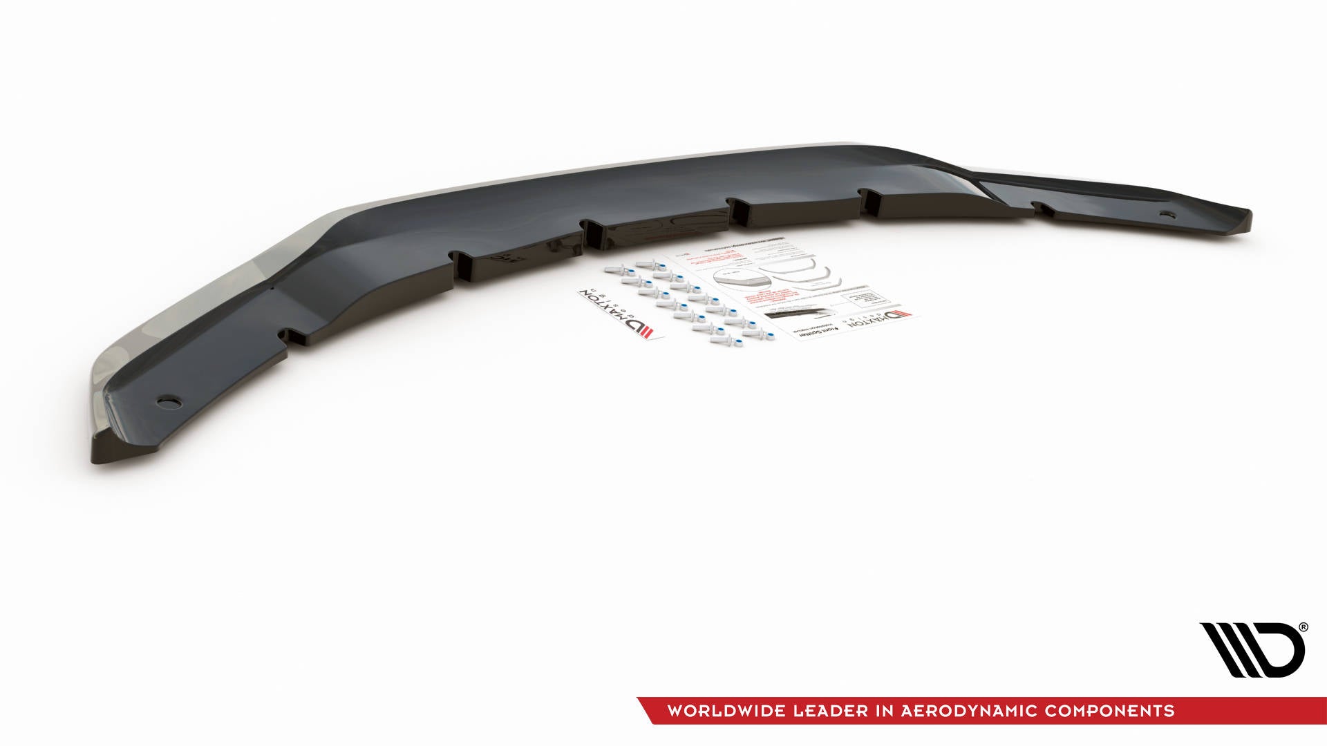 Front Ansatz V.2 für BMW X5 M F15 schwarz Hochglanz