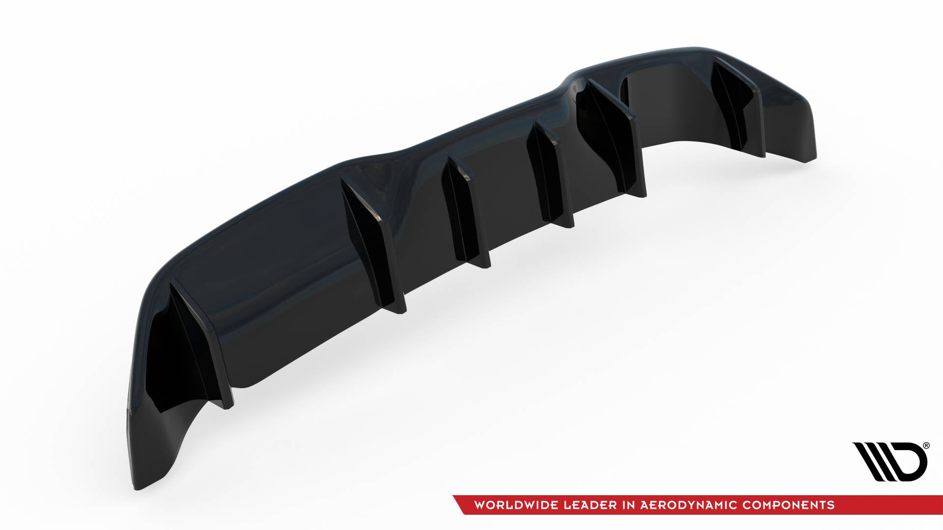 Diffusor Heck Ansatz für Ford Fiesta ST (3-Türige version) Mk7 Facelift