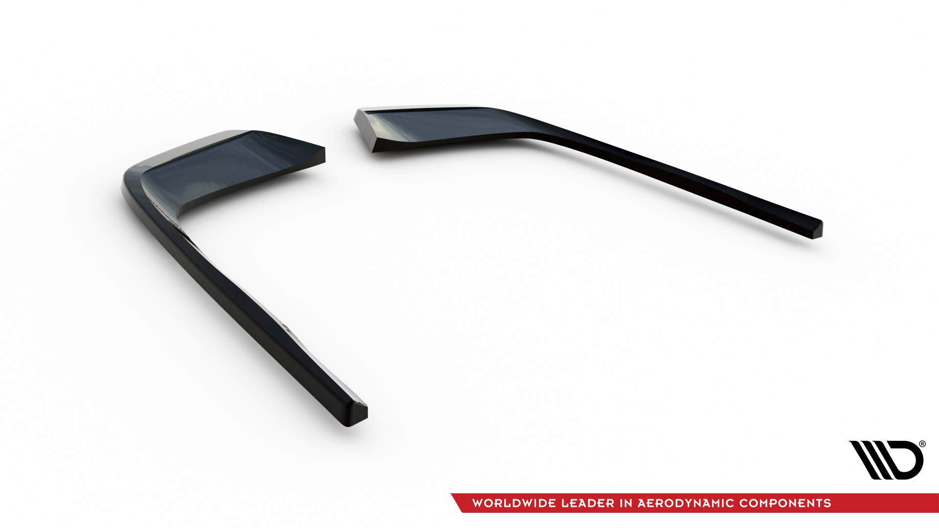Heck Ansatz Flaps Diffusor für Mercedes-Benz C AMG-Line / 43 AMG W206