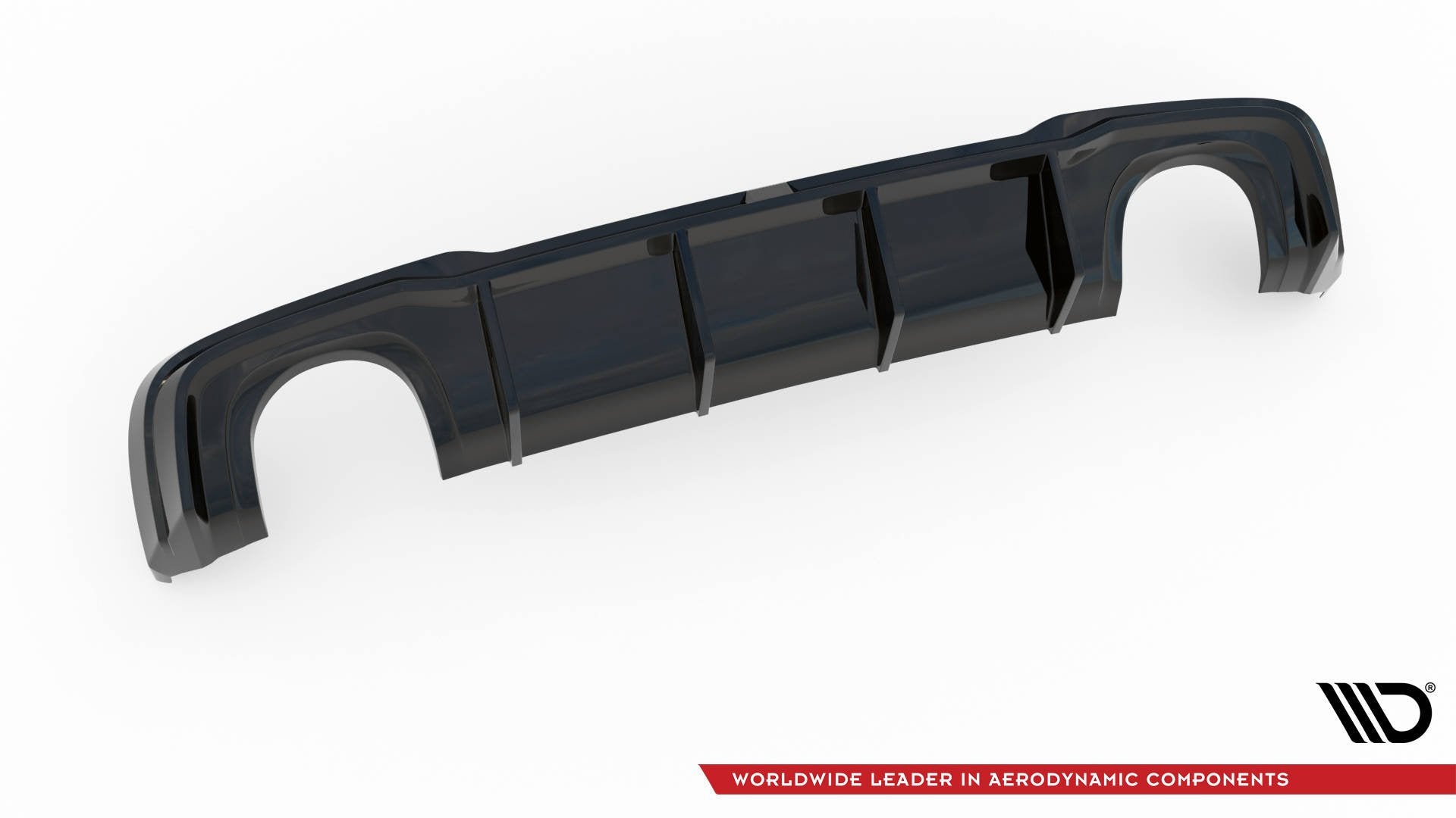 Diffusor V2 Heck Ansatz für Audi RS3 8V Sportback Facelift