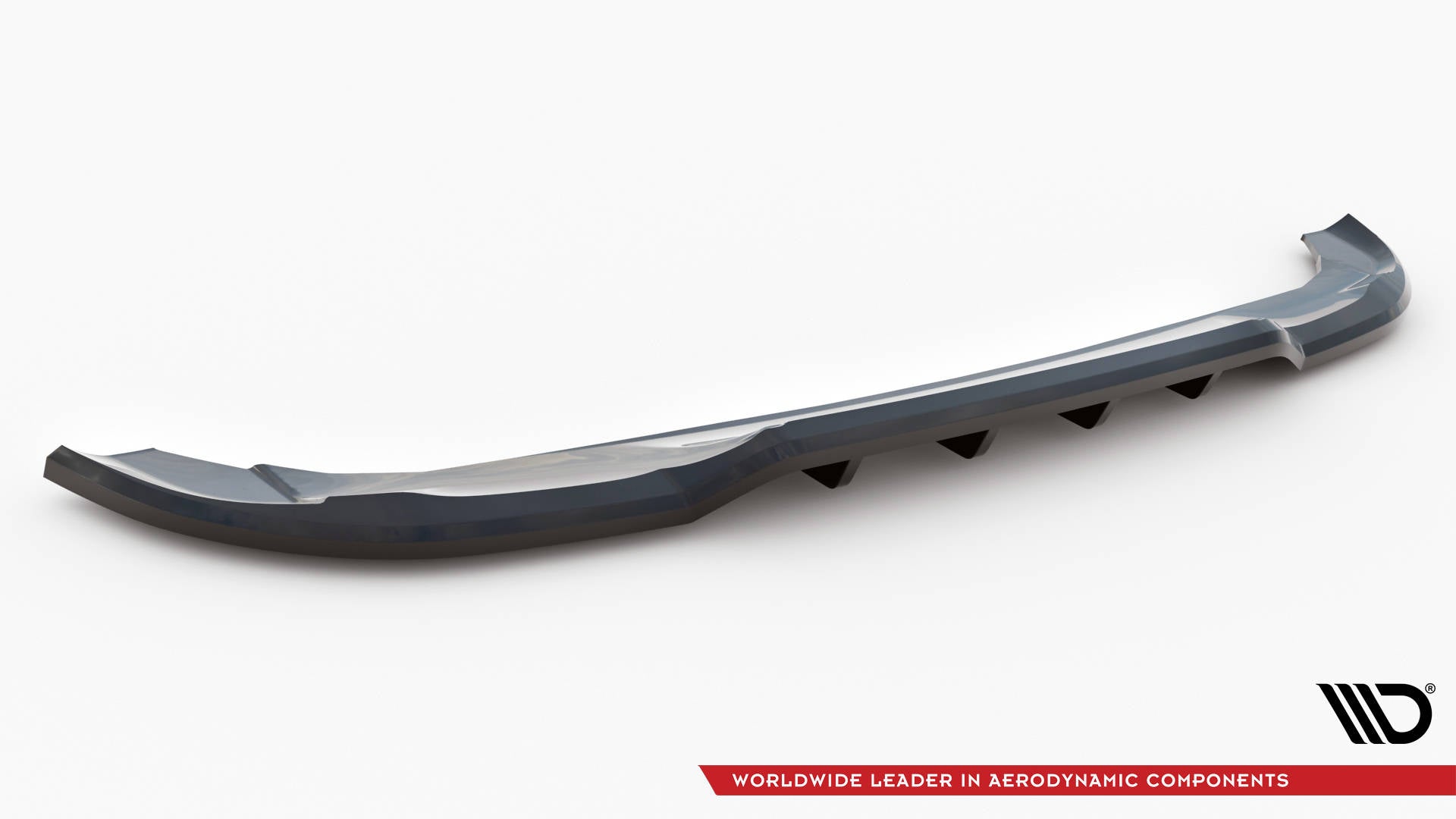 Mittlerer Cup Diffusor DTM Look Heck Ansatz für Mercedes-Benz A AMG-Line W176 Facelif
