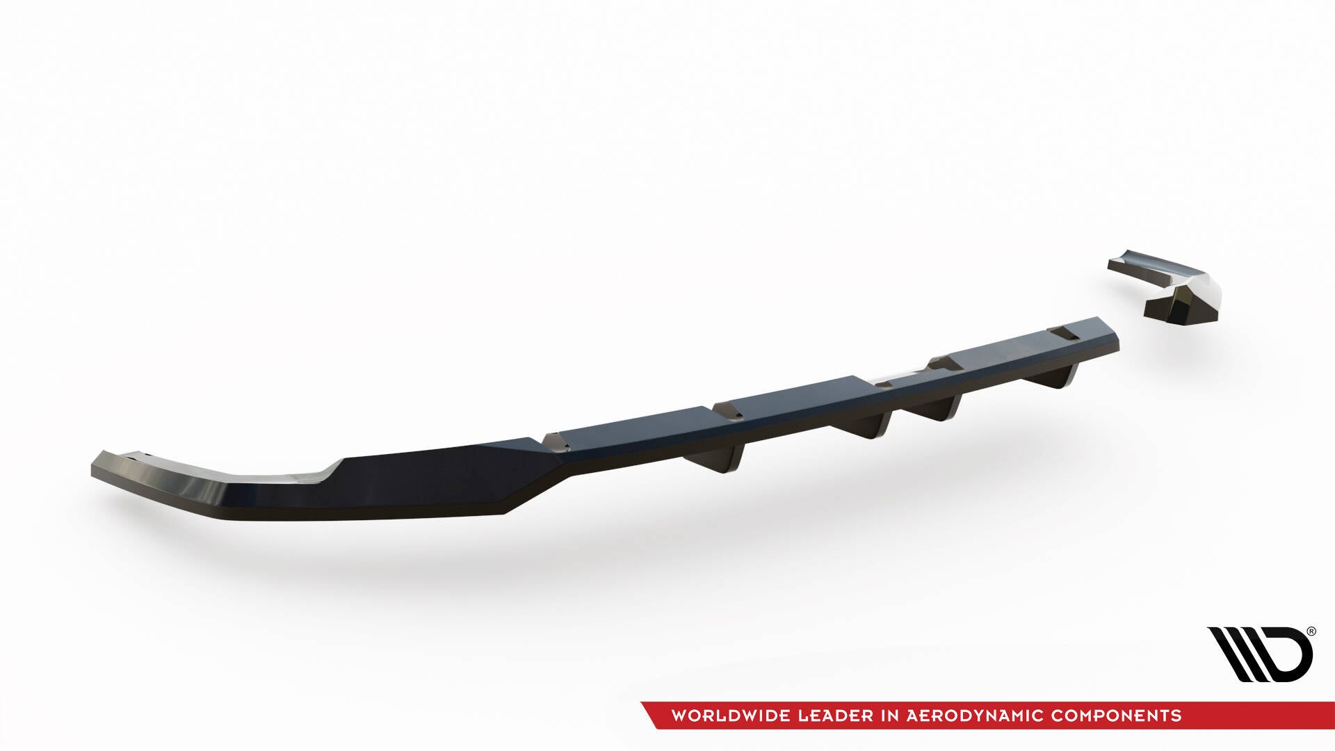 Mittlerer Cup Diffusor DTM Look Heck Ansatz für Hyundai Kona N-Line Mk2