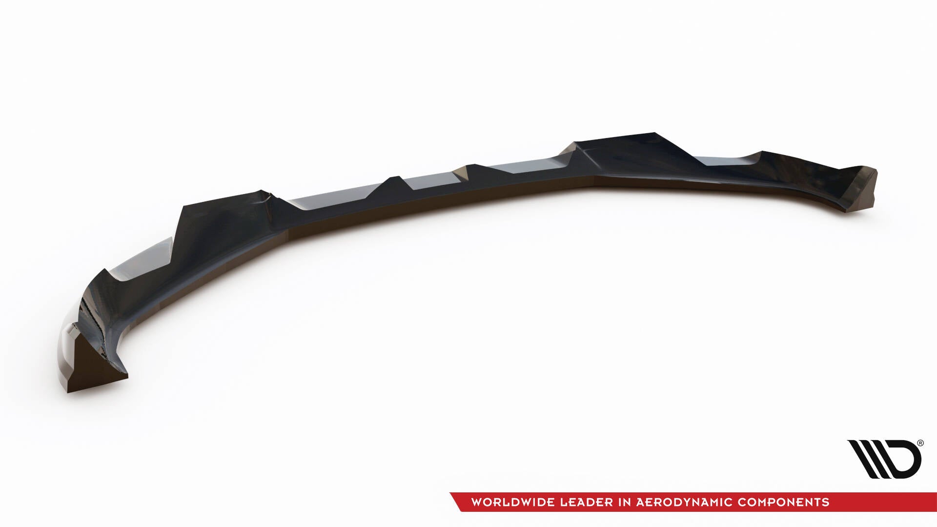 Maxton Front Ansatz V.2 für BMW XM G09 schwarz Hochglanz