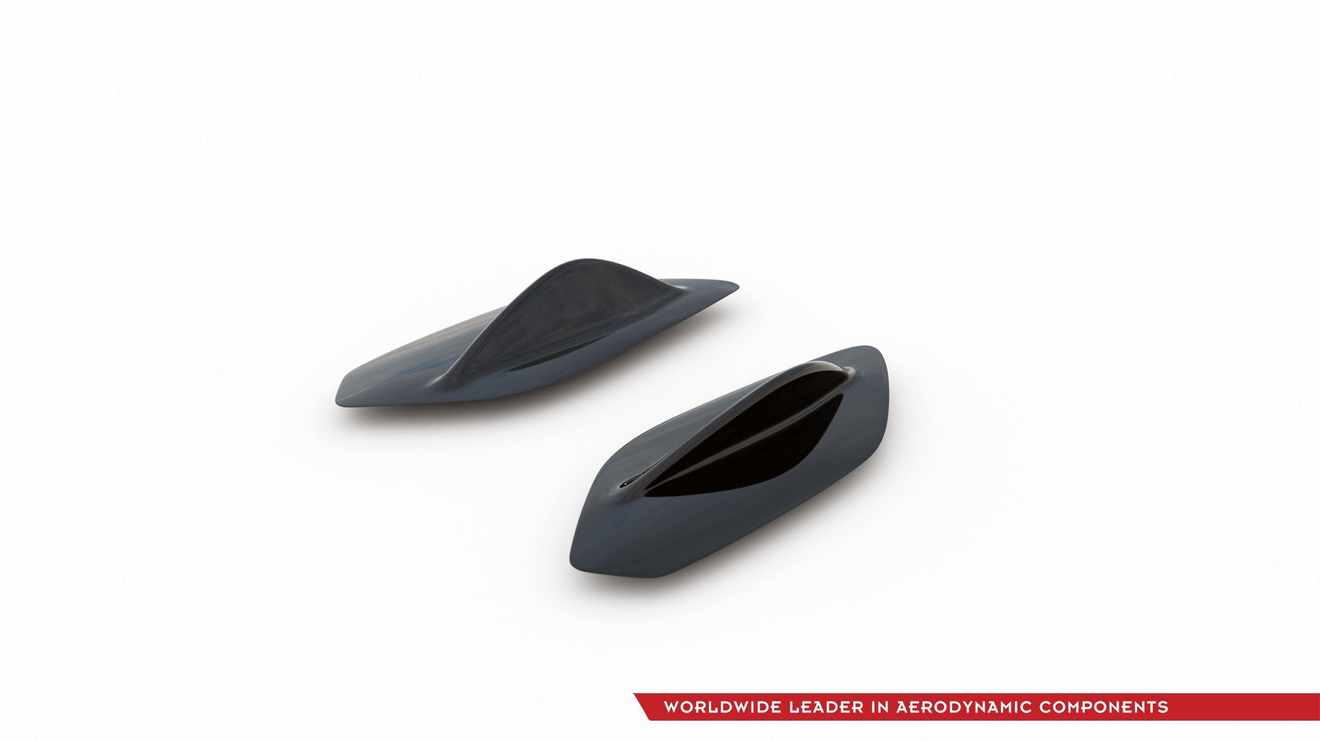 Spoiler Seitenerweiterungen für Mercedes A35 AMG Hatchback W177 schwarz matt