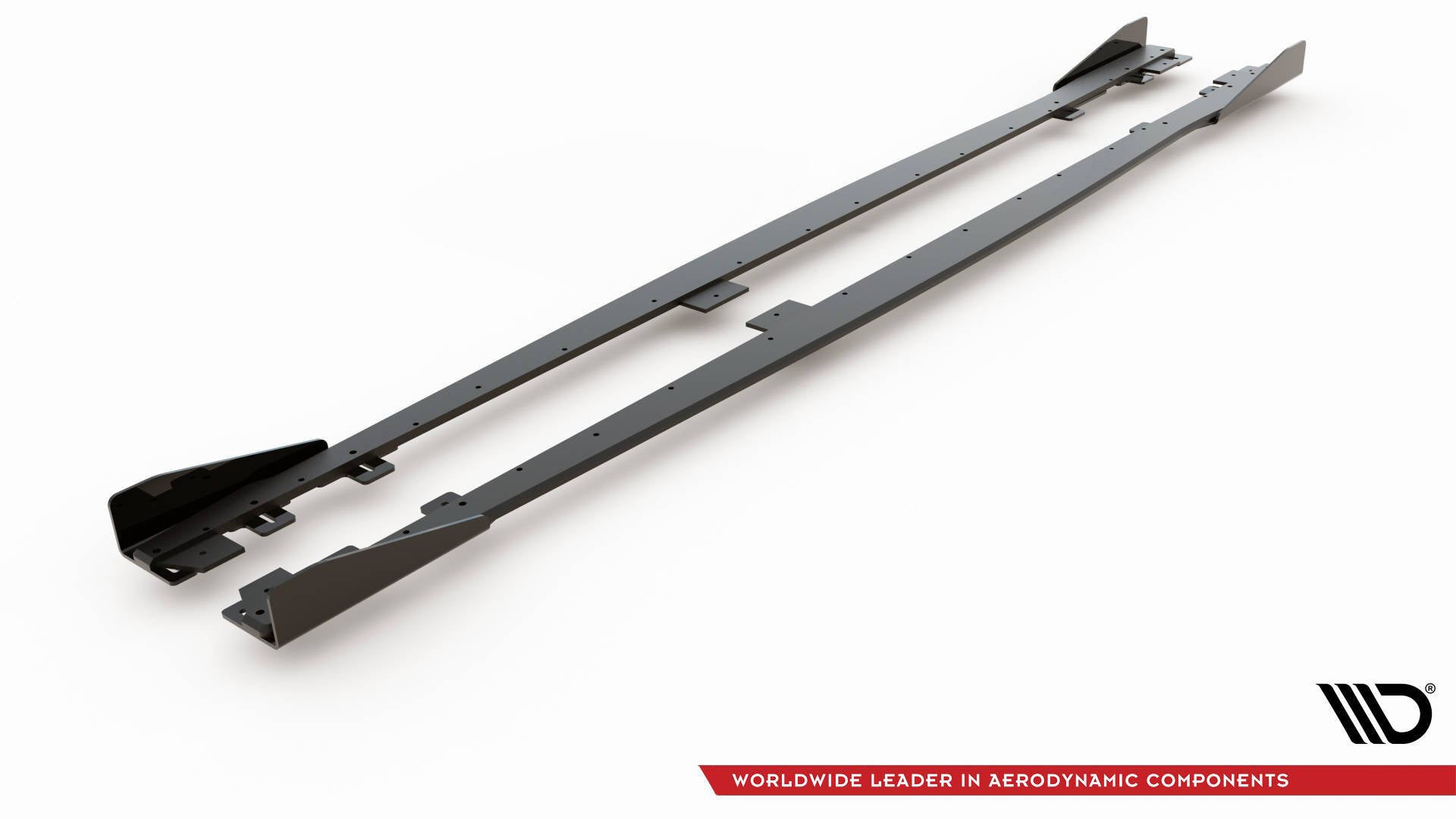 Street Pro Seitenschweller V2 Ansatz für + Flaps für BMW 1er F20 M135i / M140i / M - Paket