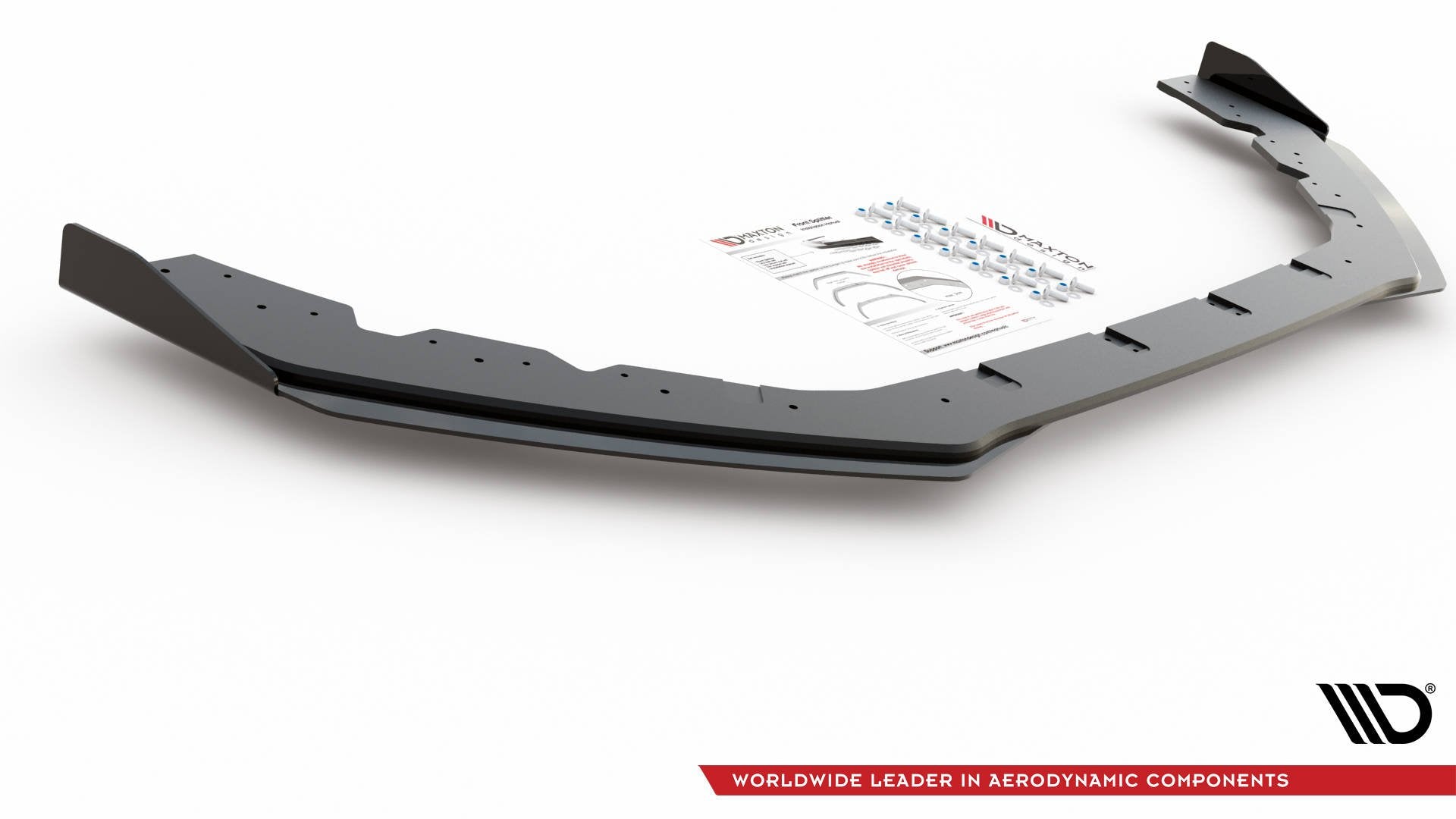 Street Pro Frontlippe für + Flaps für Ford Focus RS Mk3