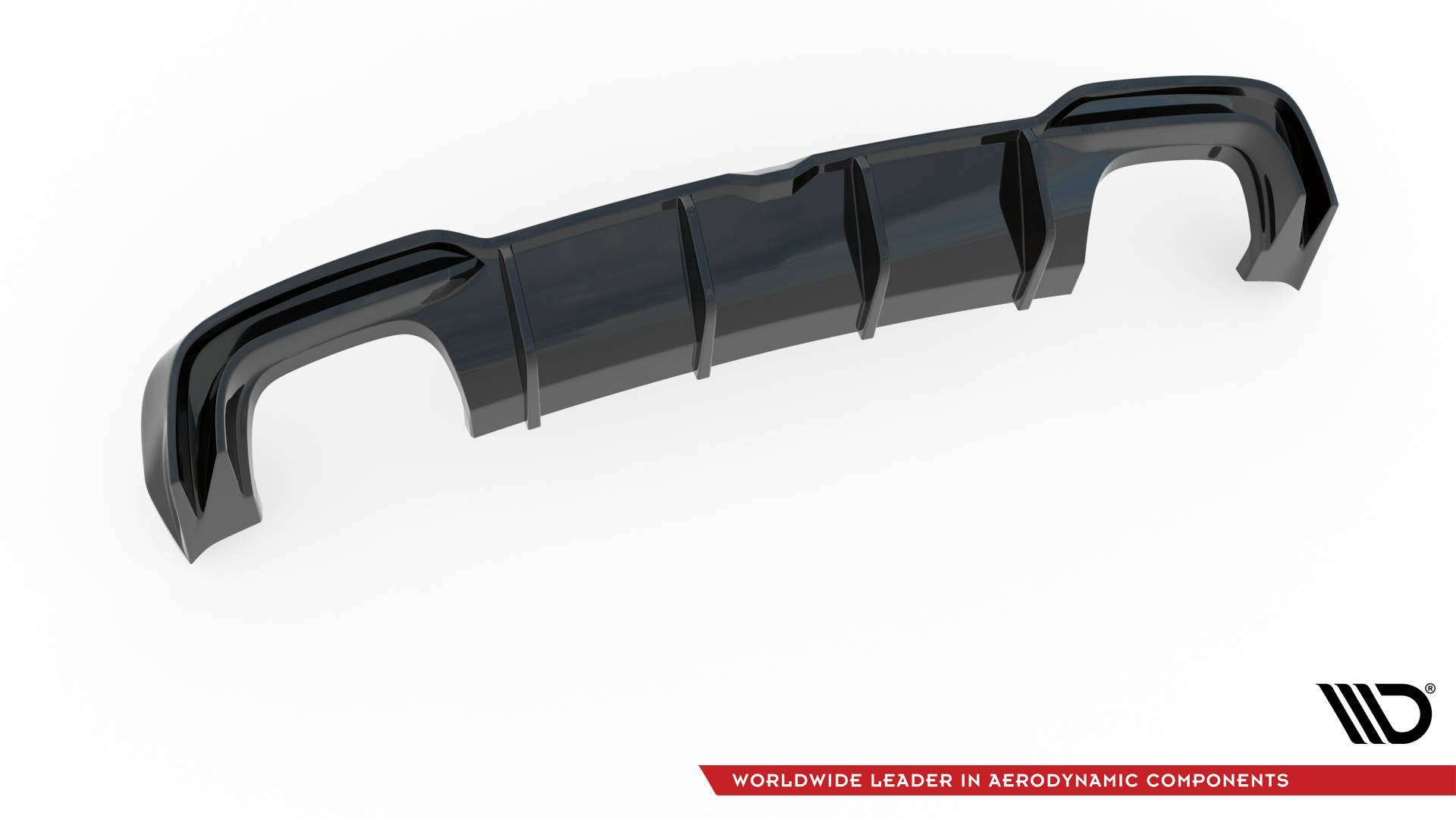 Diffusor Heck Ansatz für Audi S3 Limousine 8V Facelift