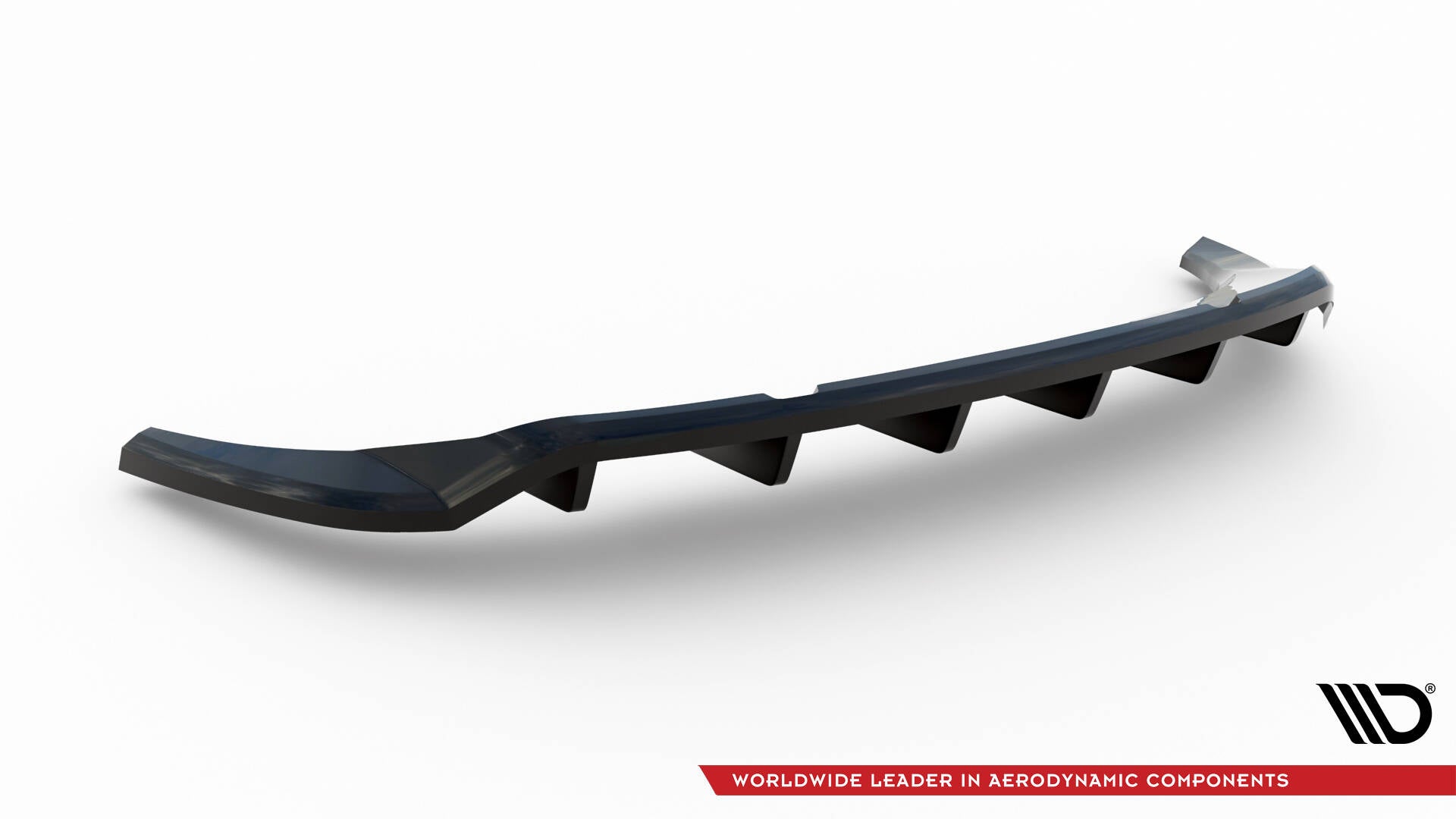 Mittlerer Cup Diffusor DTM Look Heck Ansatz für Audi Q3 Sportback F3