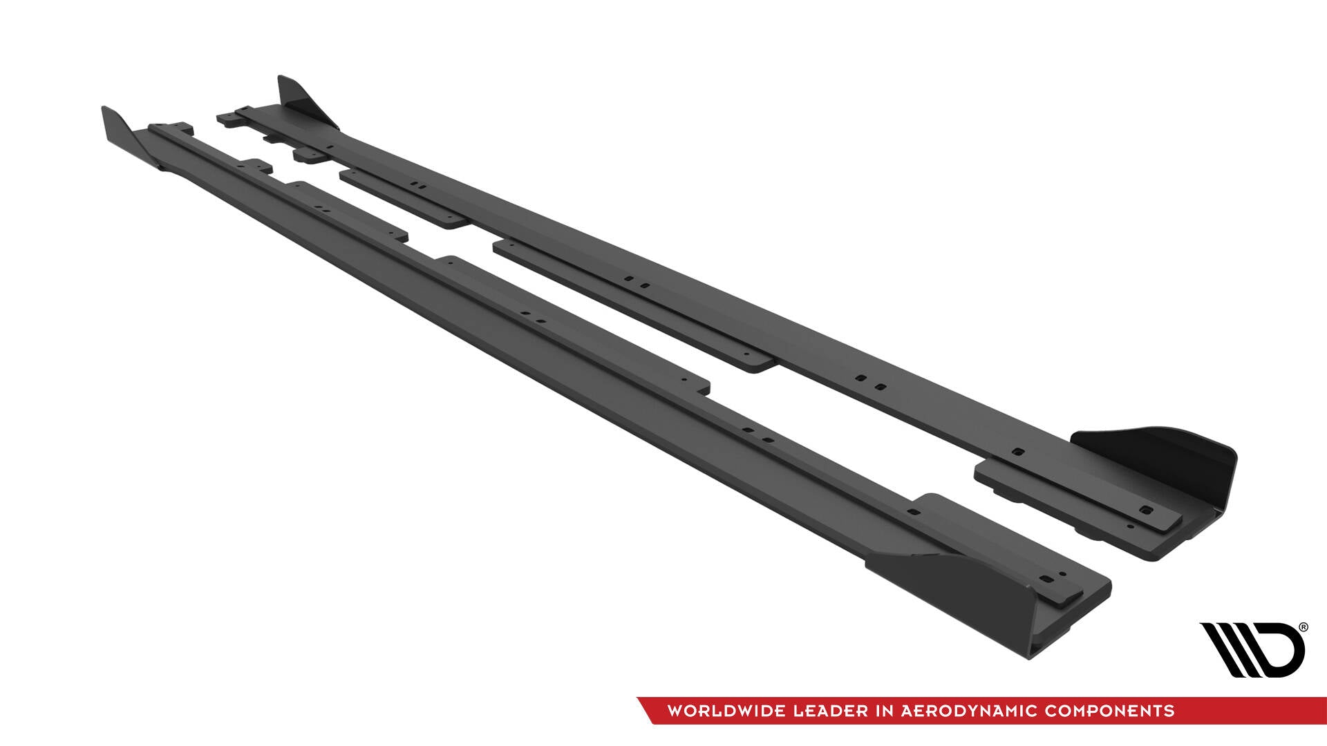 Street Pro Seitenschweller Ansatz für + Flaps Ford Fiesta ST / ST-Line Mk8