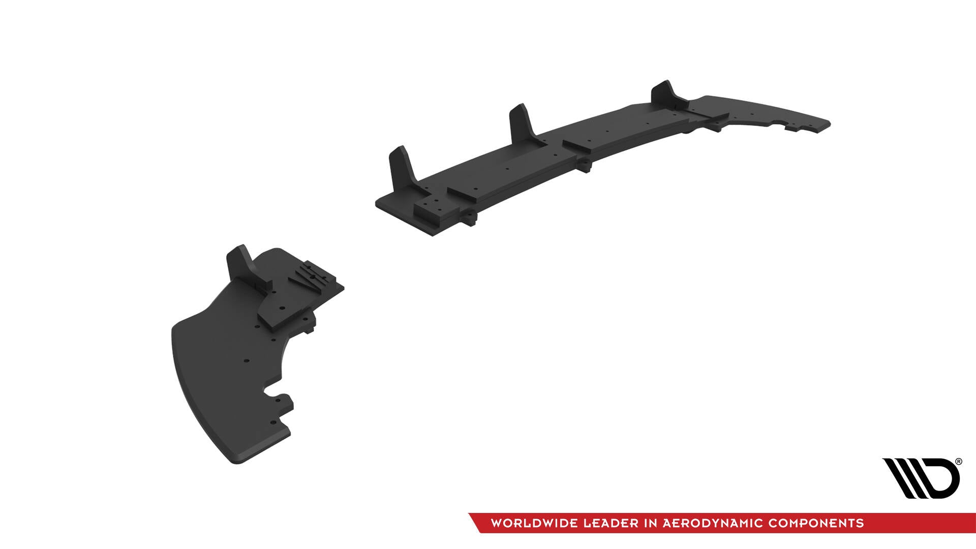 Robuste Racing Diffusor Heck Ansatz für Ford Fiesta Mk8 ST