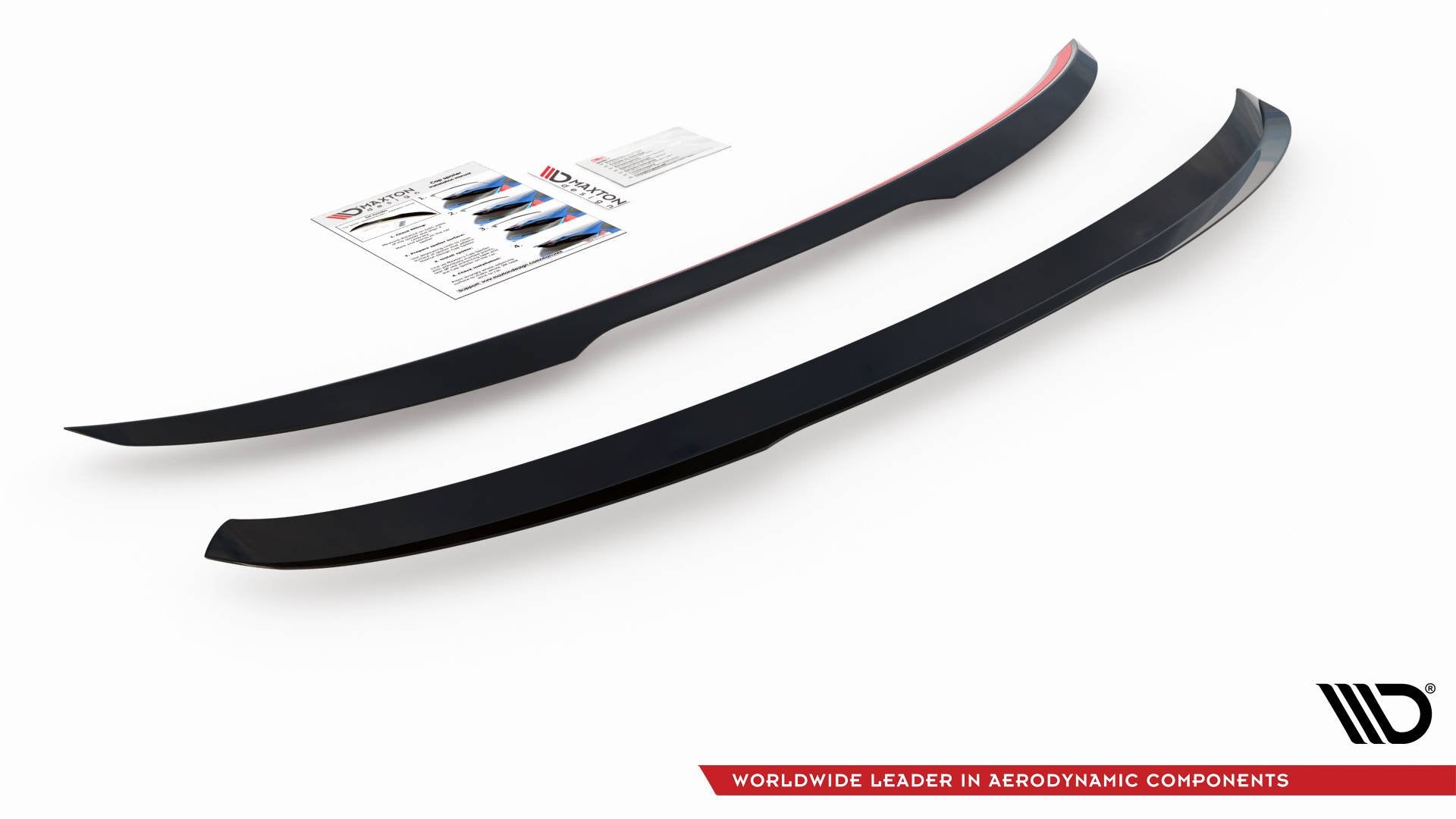 Spoiler für Ford S-Max Mk2 Facelift schwarz matt