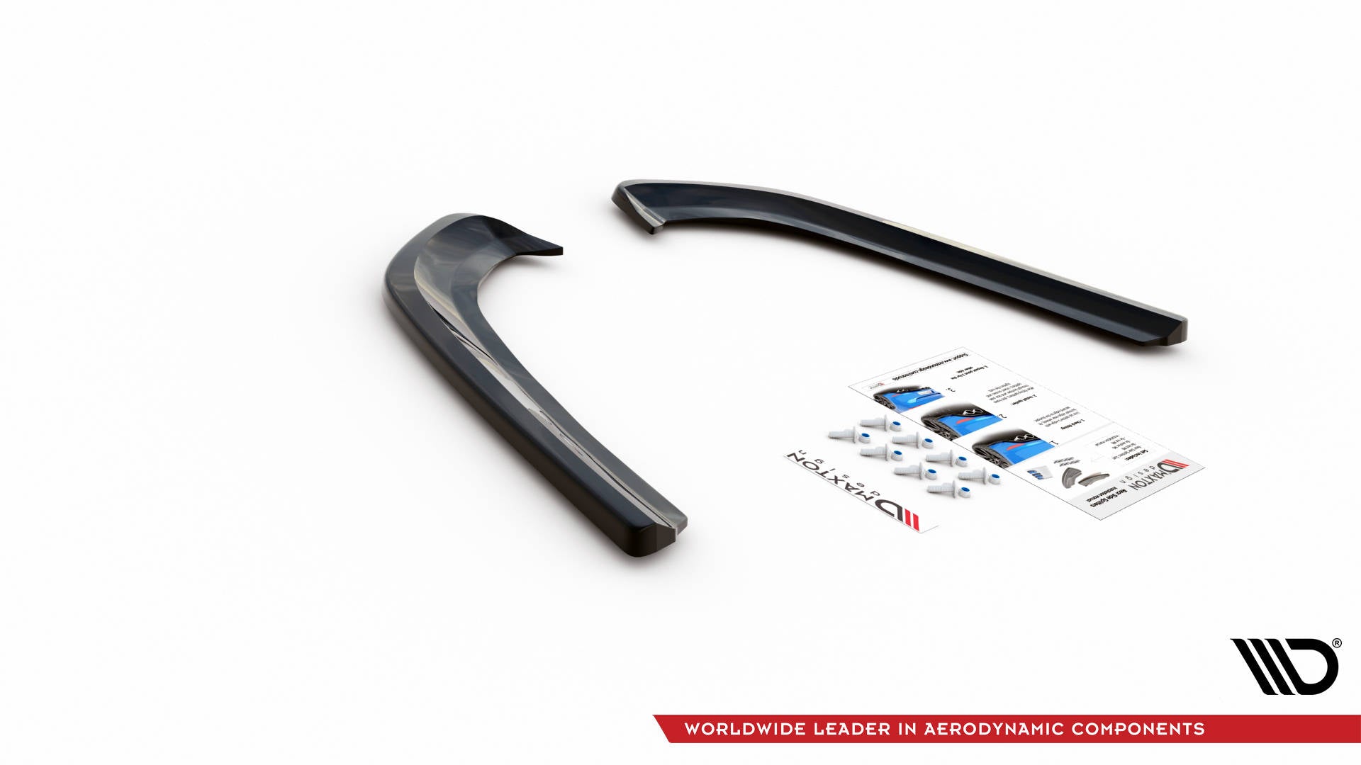Heck Ansatz Flaps Diffusor für Ford Mondeo Mk5