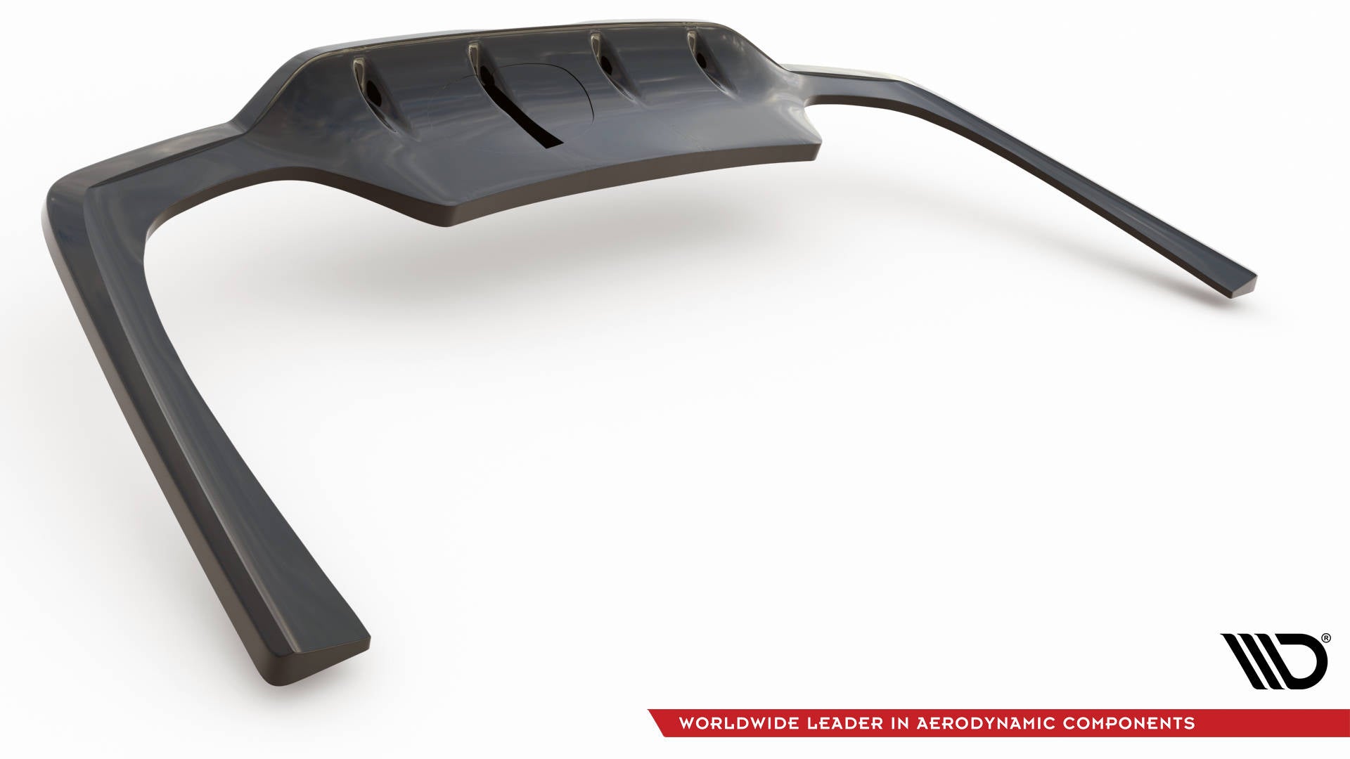 Mittlerer Cup Diffusor DTM Look Heck Ansatz für Mercedes-Benz C AMG-Line W206