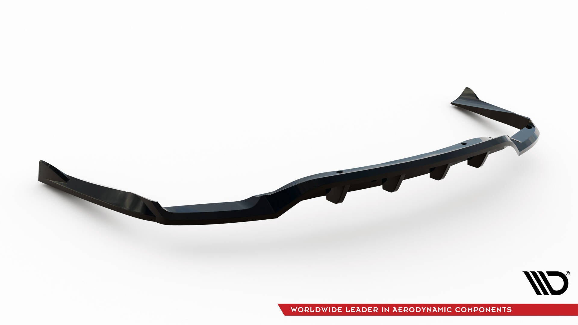 Mittlerer Cup Diffusor DTM Look Heck Ansatz für Mercedes-Benz CLA C117 Facelift
