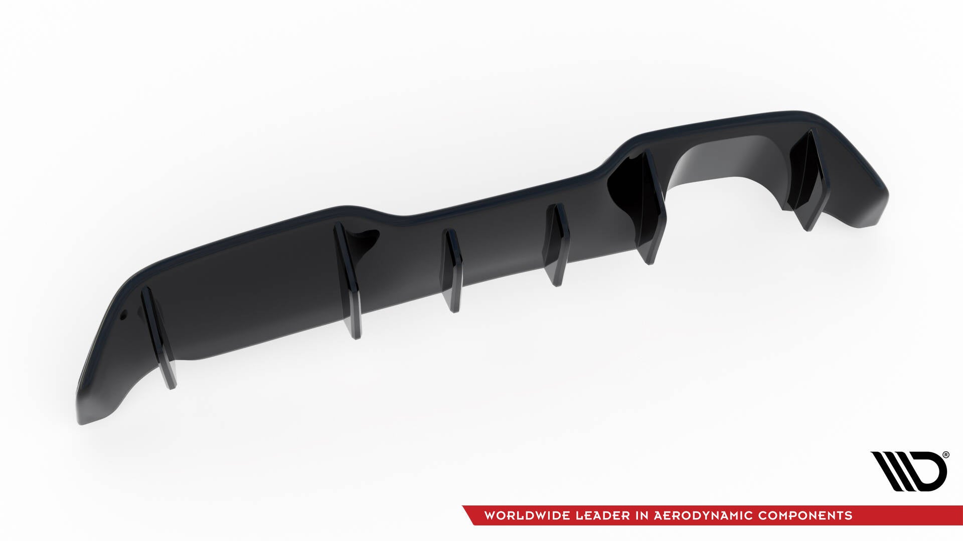 Diffusor Heck Ansatz für Ford Fiesta ST (3-Türige version) Mk7 Facelift