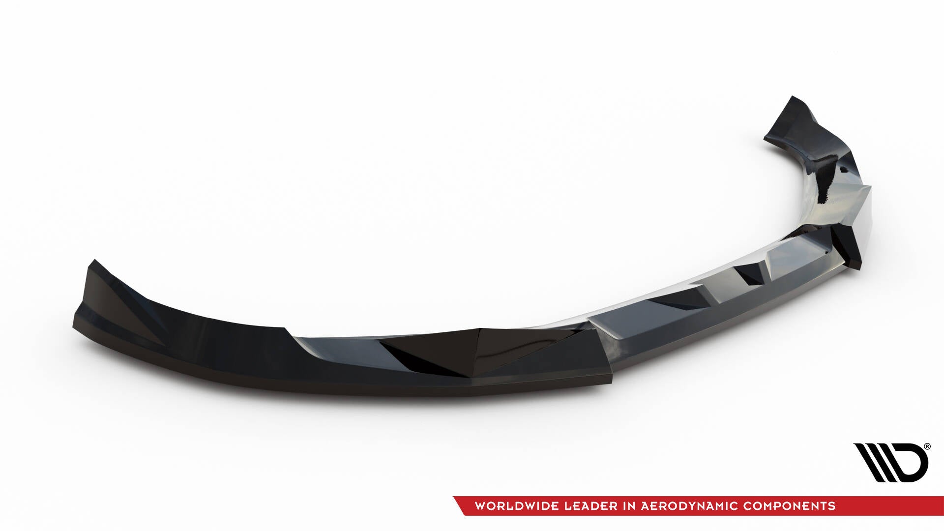Maxton Front Ansatz V.2 für BMW XM G09 schwarz Hochglanz