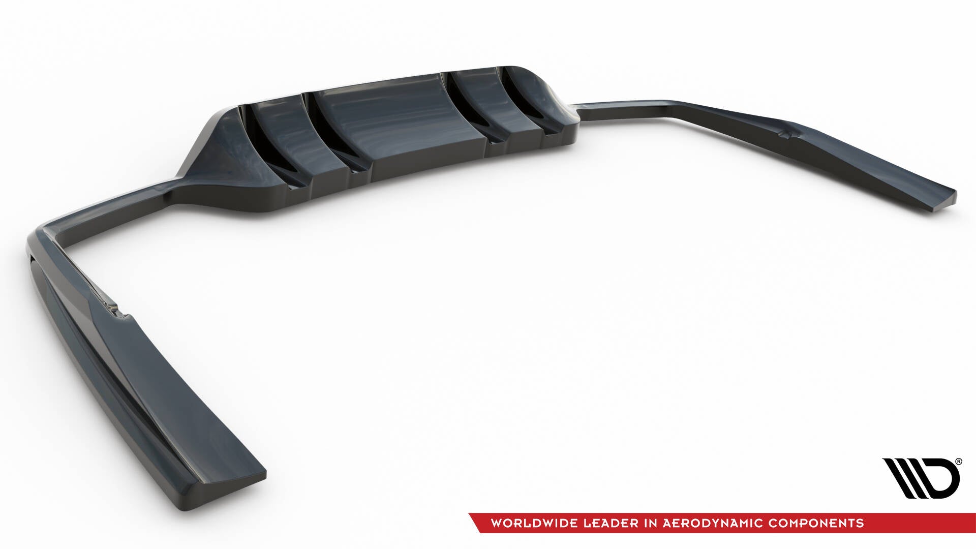 Mittlerer Cup Diffusor DTM Look Heck Ansatz für Mercedes-AMG C43 Coupe / Cabrio C205 Facelift / A205 Facelift