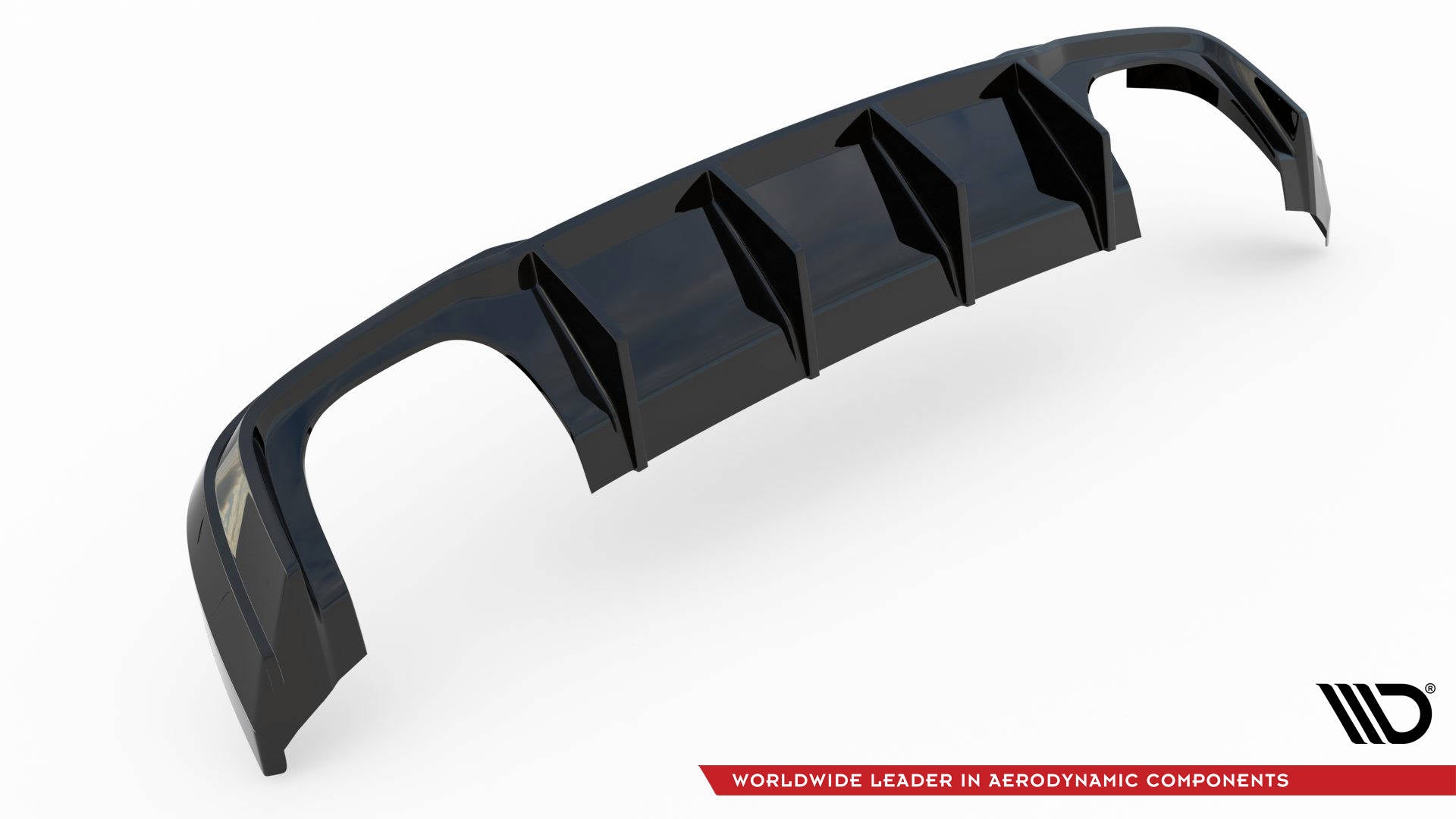 Diffusor V2 Heck Ansatz für Audi RS3 Sportback 8V Facelift
