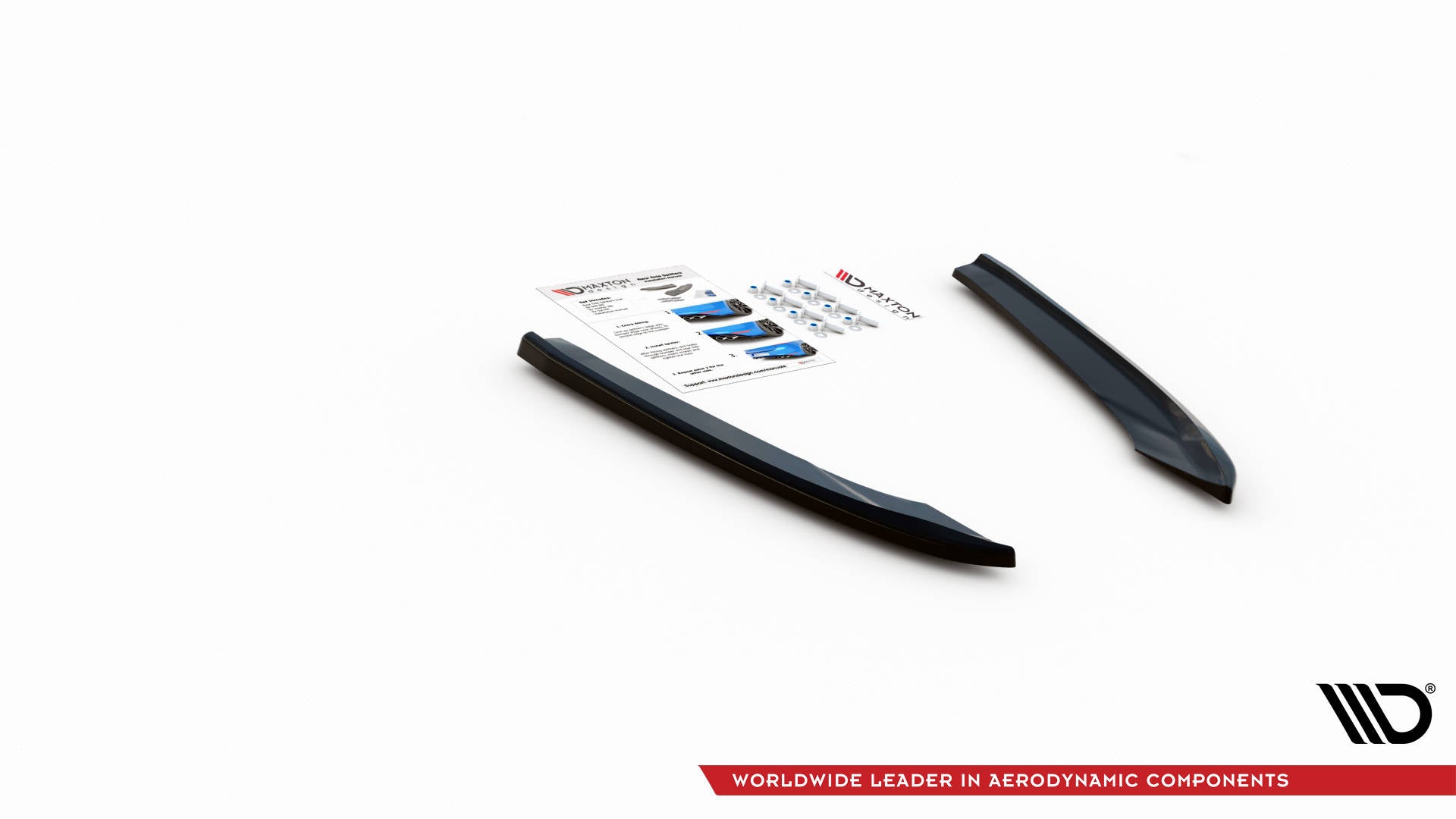 Heck Ansatz Flaps Diffusor V1 für Cupra Leon ST Mk1 Facelift