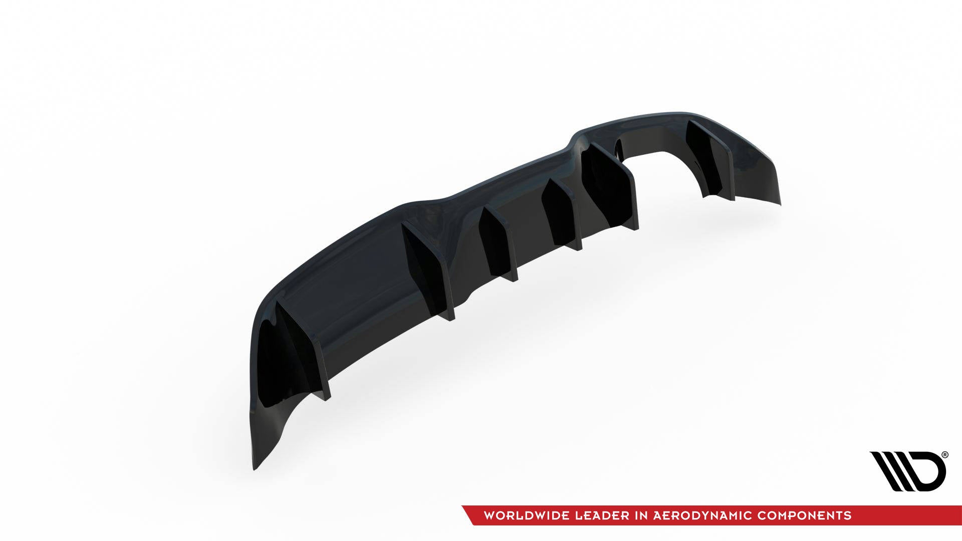 Diffusor Heck Ansatz für Ford Fiesta ST (5-Türige version) Mk7 Facelift