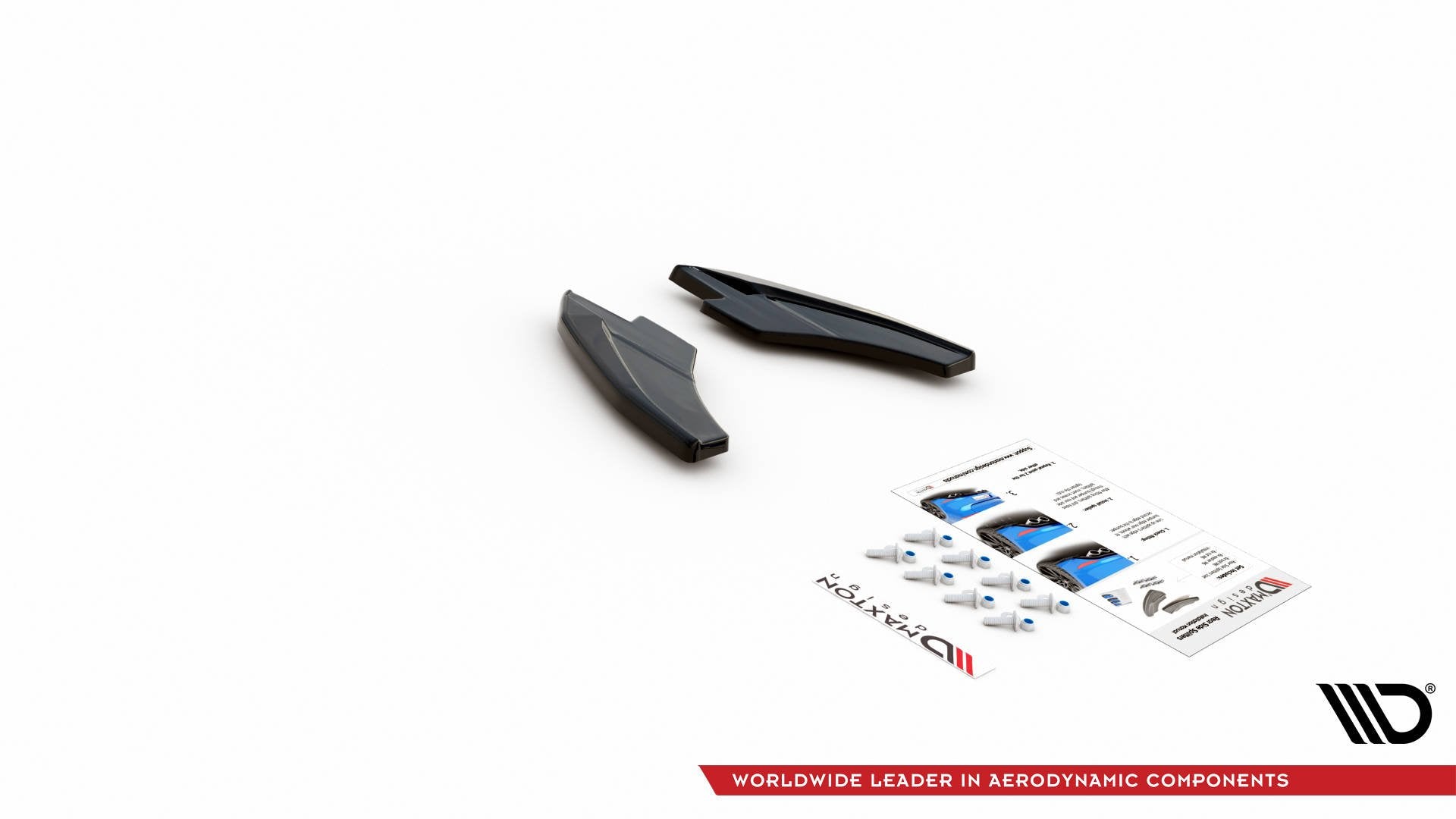 Flaps V2 Heckansatz Flaps Heckansatz für Audi S3 Sportback 8Y Carbon Look